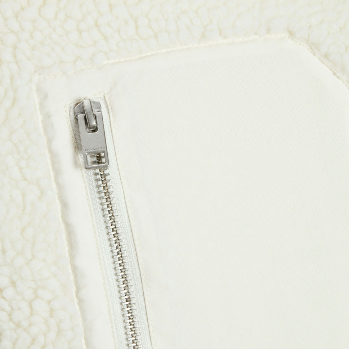 Jack & Jones JJEBRADLEY fiberpelsjakke, Cloud Dancer, large image number 2