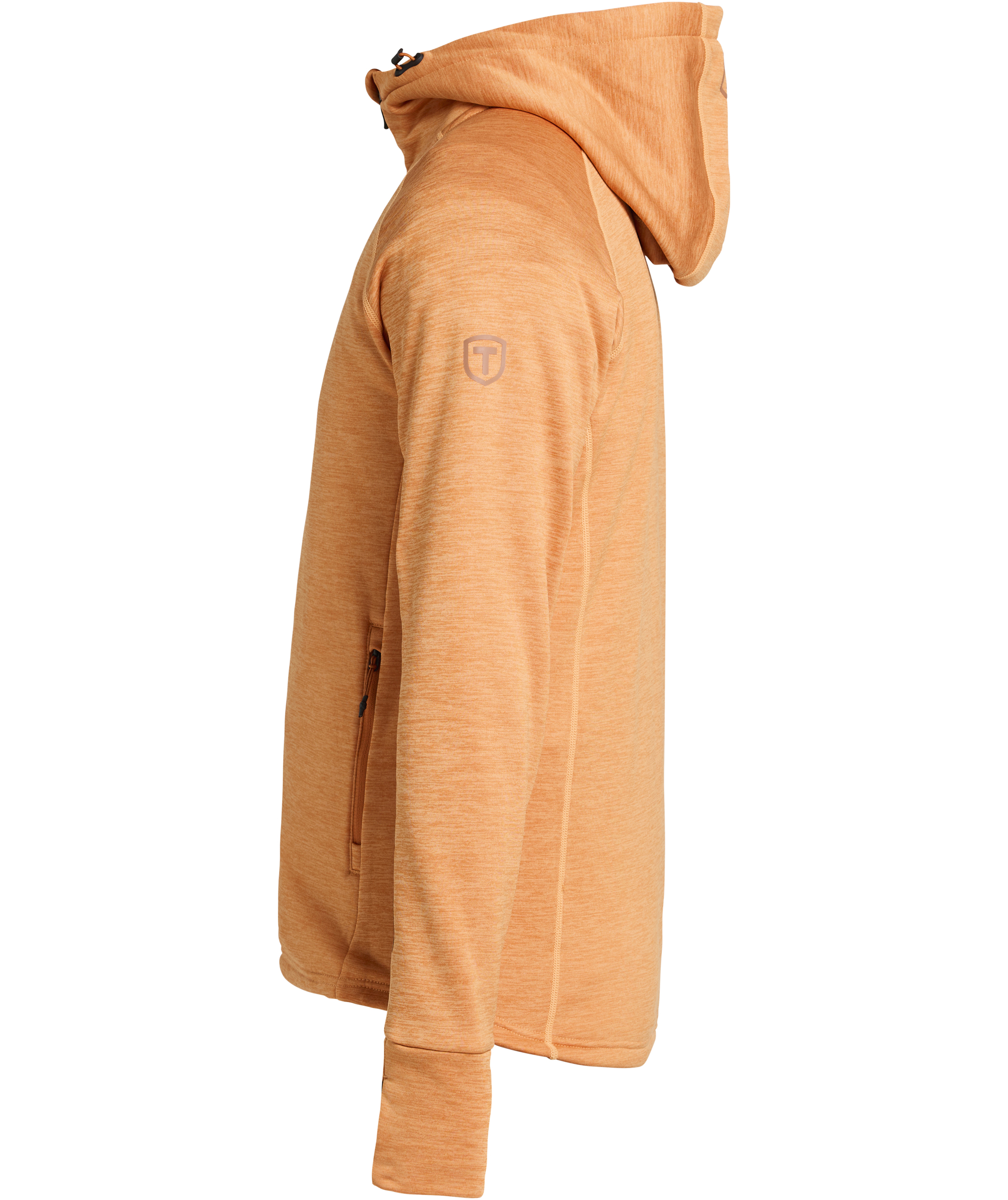 Tenson TXlite hoodie with full zipper, Dark Orange, large image number 5