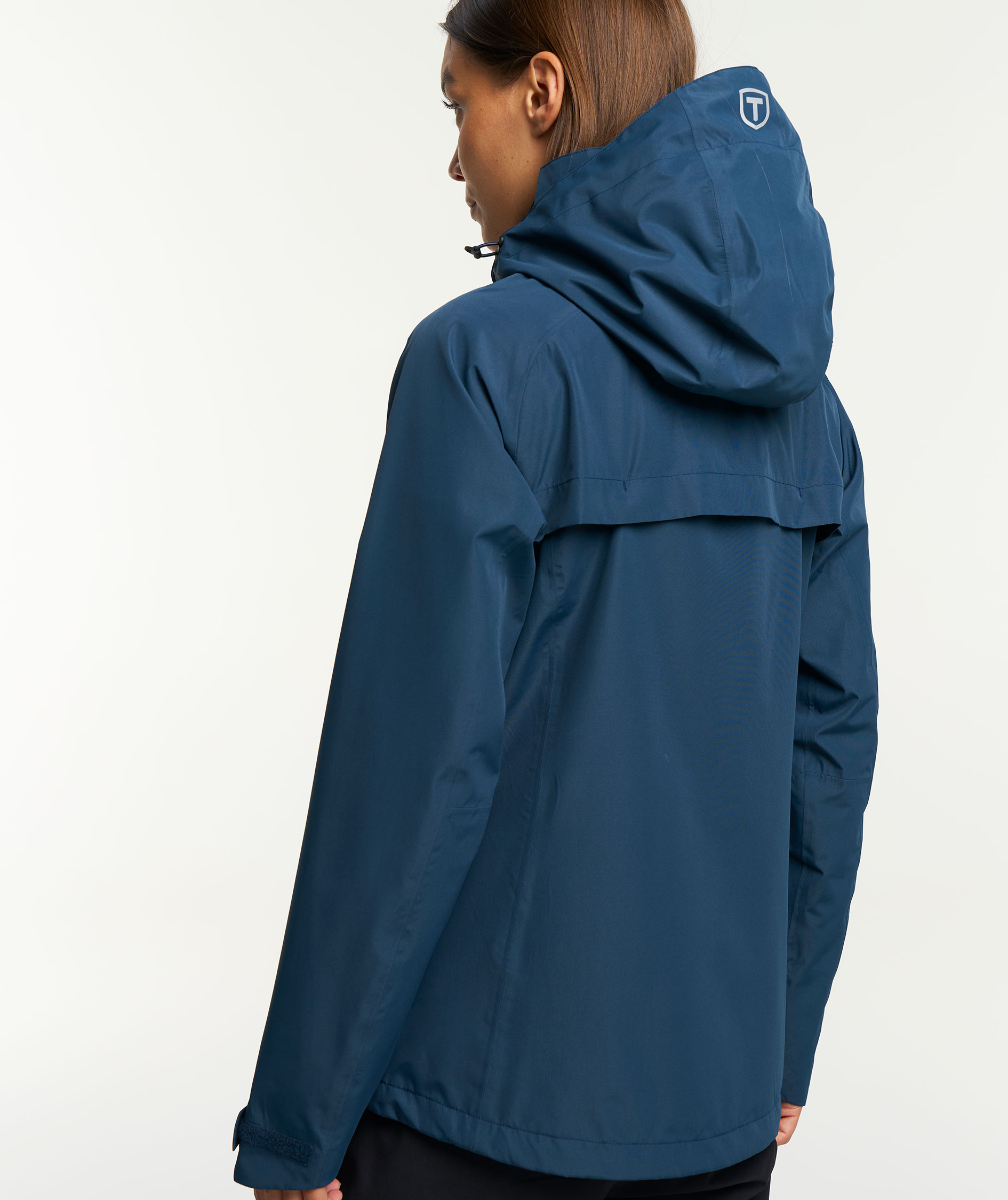 Tenson Westing dame regnjakke, M&oslash;rkebl&aring;, large image number 5