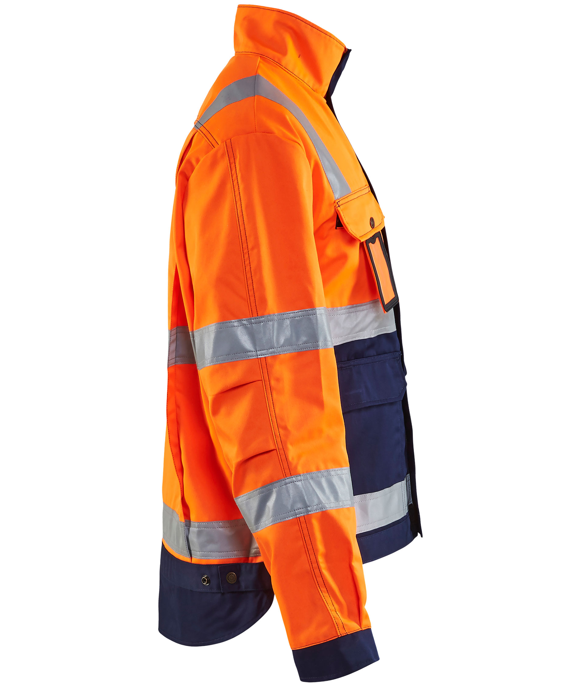 Bl&aring;kl&auml;der work jacket, Hi-vis Orange/Marine, large image number 3