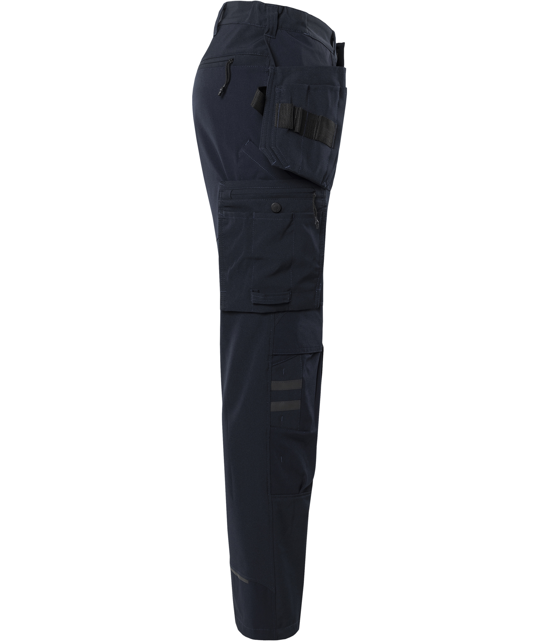 Fristads h&aring;ndverksbukse 2596 LWS full stretch, M&oslash;rk Marine, large image number 5