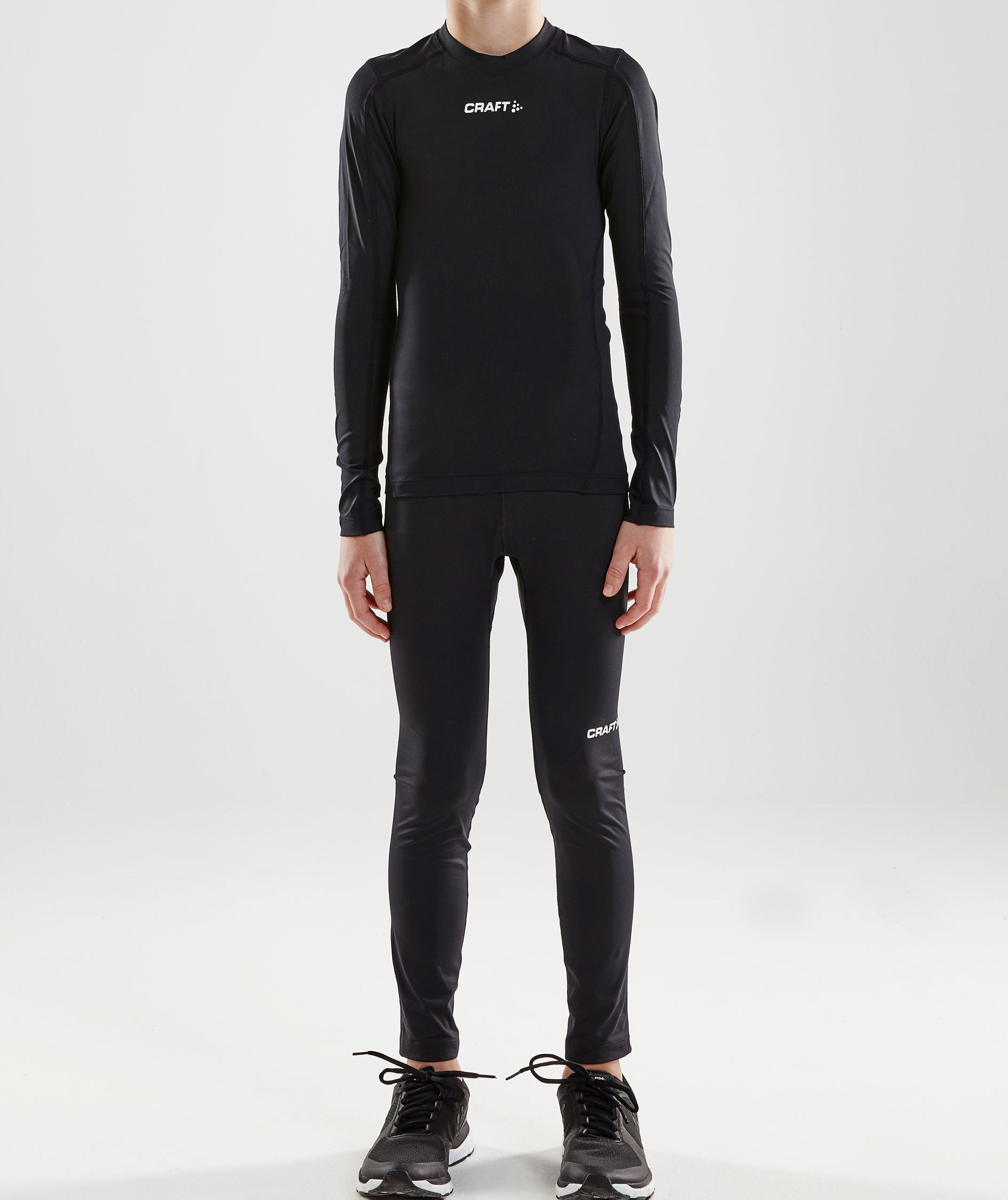 Craft Pro Control Compression lang&auml;rmliges T-Shirt f&uuml;r Kinder