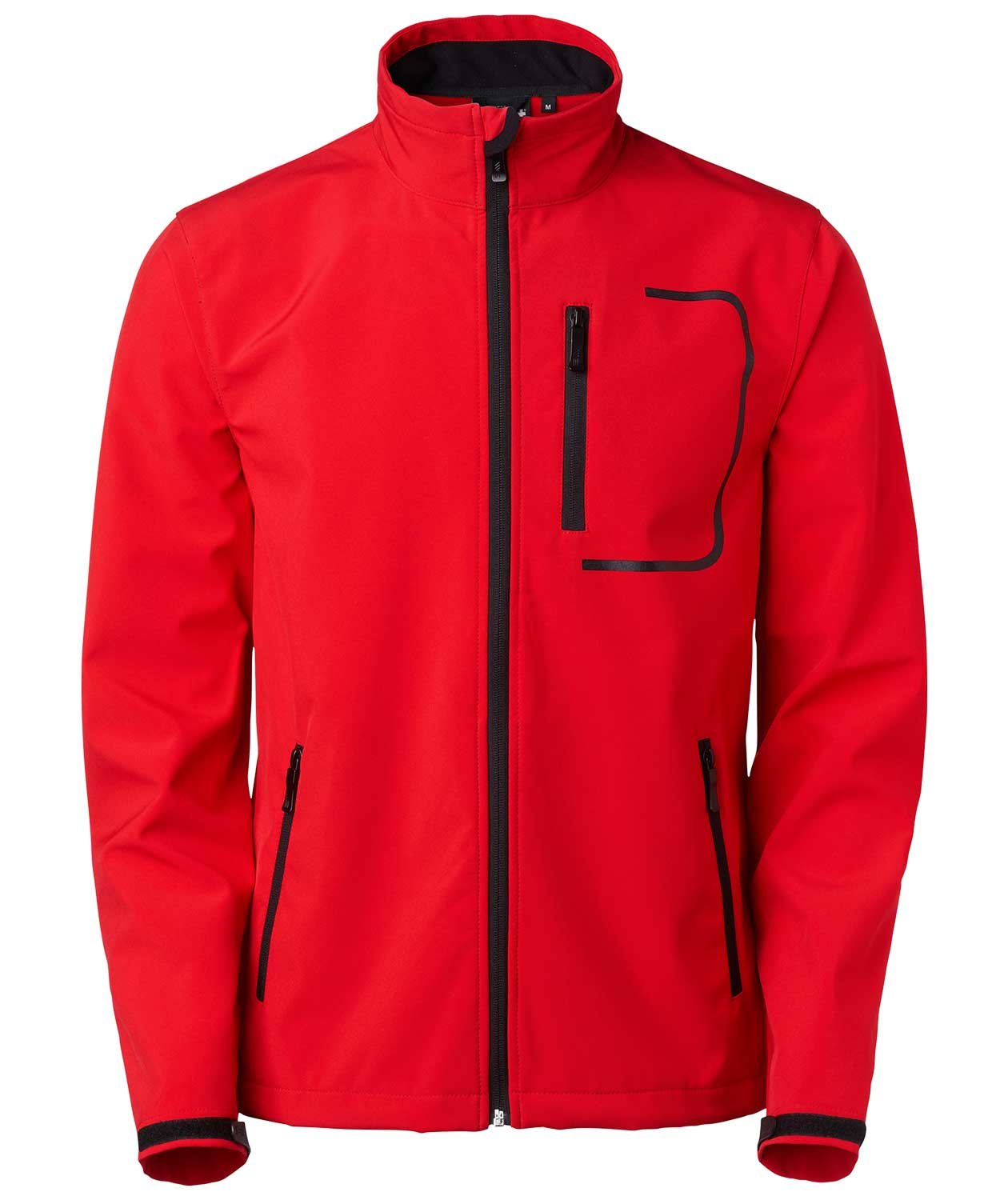 South West Atlantic softshelljakke, R&oslash;d, R&oslash;d, swatch