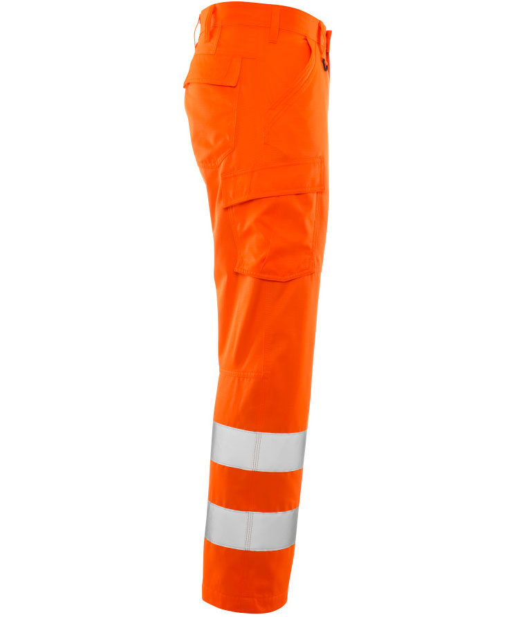 Mascot Safe Light arbeidsbukse, Hi-vis Orange, large image number 3