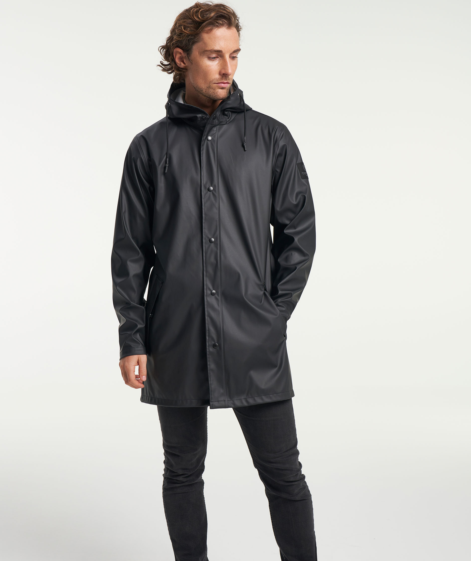 Tenson Apelviken regnjakke, Black