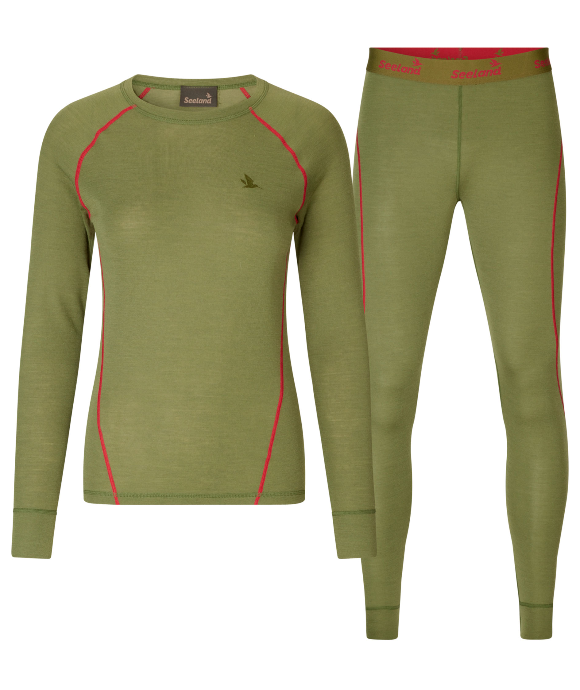 Seeland Hawker Damen Baselayer-Set, Capulet Olive