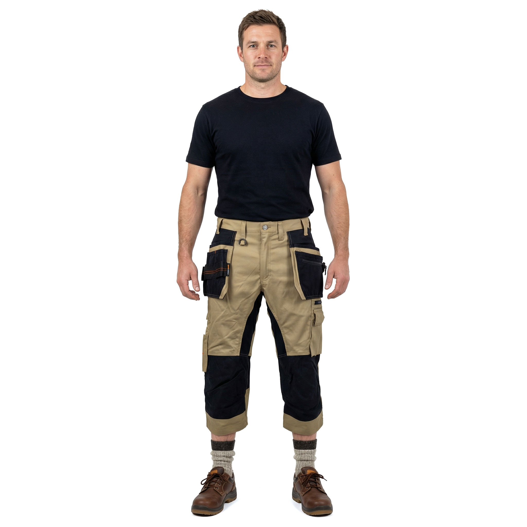 Worksafe craftsman knickers, Khaki, large image number 2