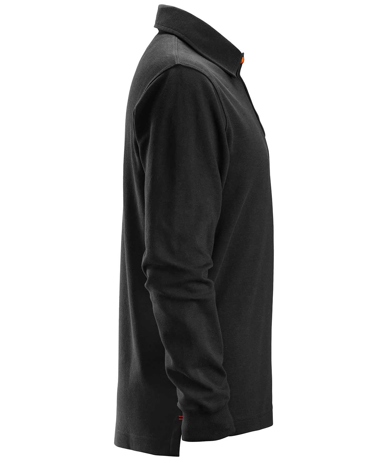 Snickers AllroundWork rugby tr&ouml;ja 2612, Svart, large image number 3