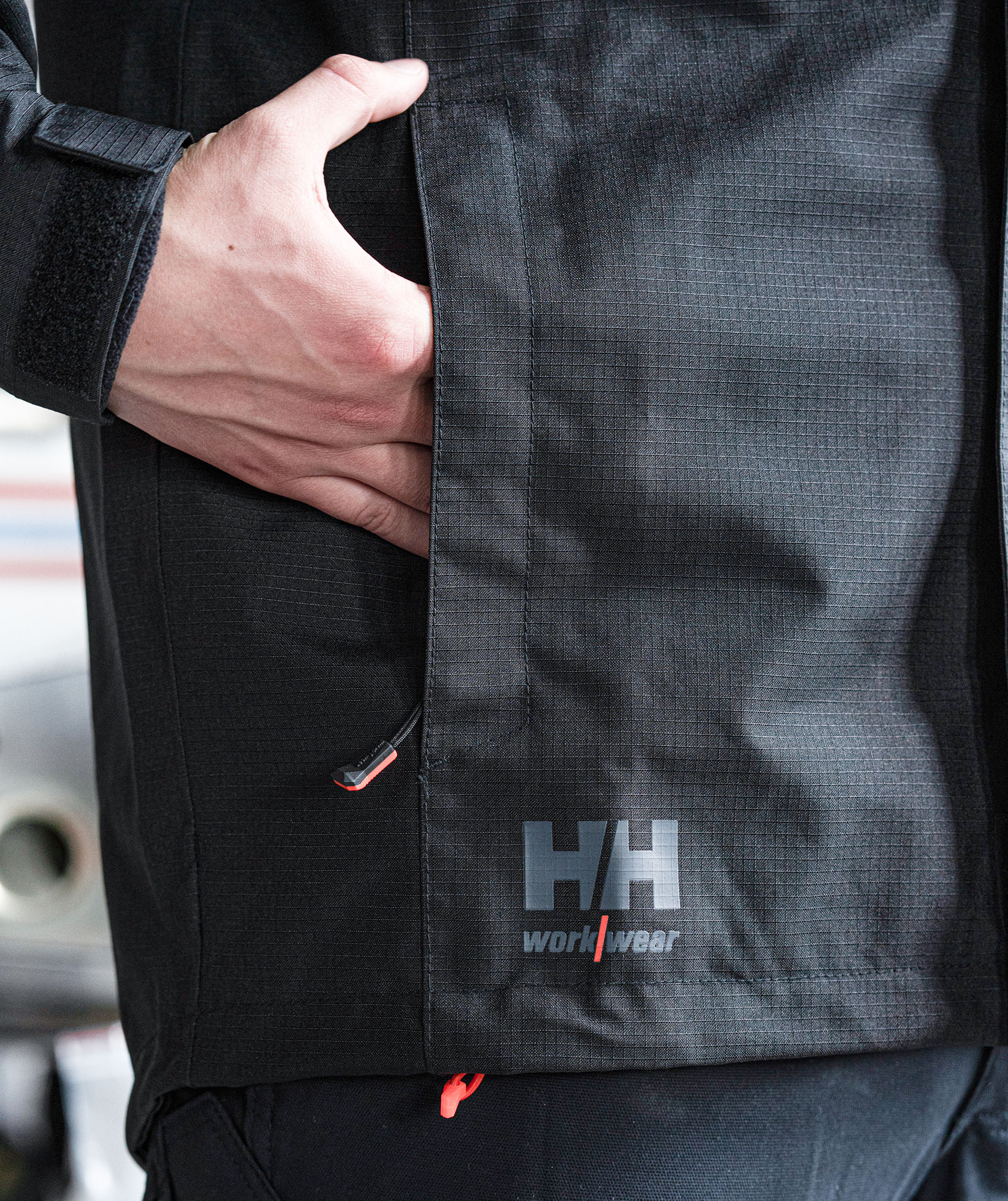 Helly Hansen Oxford skaljacka, Svart, large image number 4