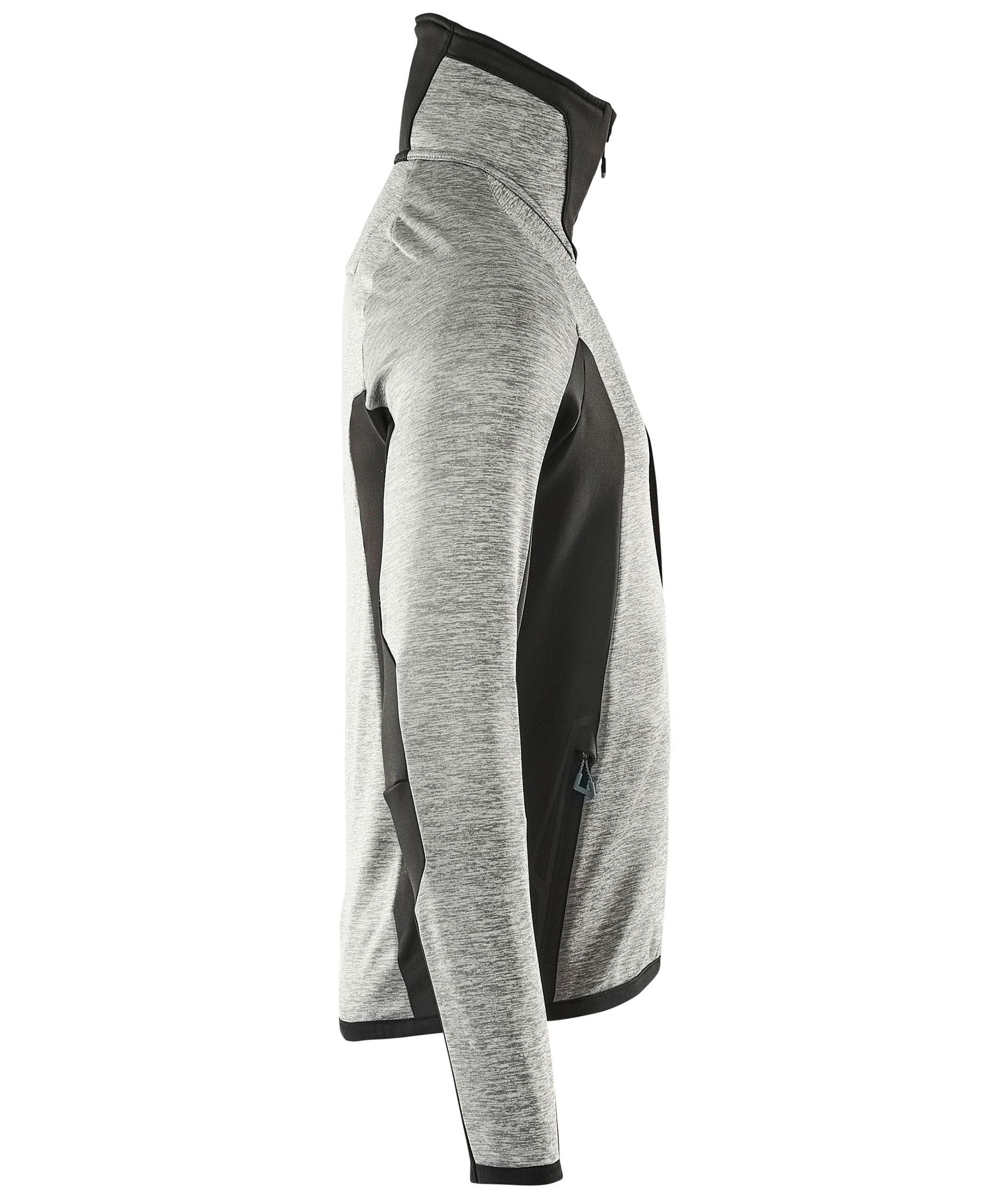 Mascot Advanced fleecetr&oslash;je, Gr&aring; Melange/Sort, large image number 2