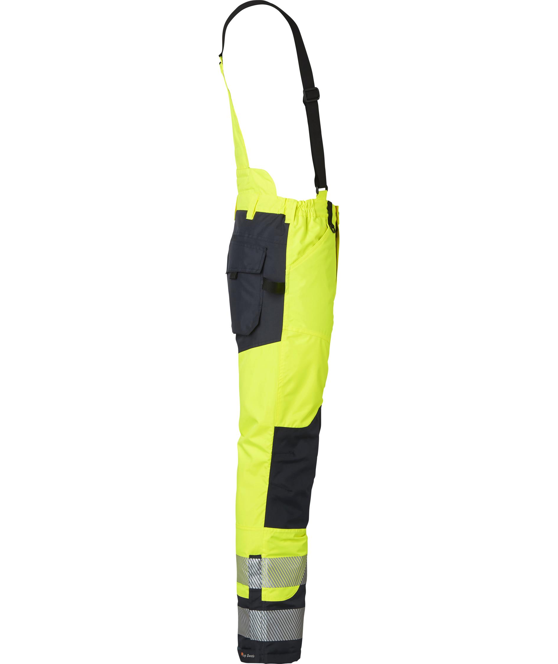 Top Swede winter trousers 121, Hi-Vis Yellow/Navy, large image number 2