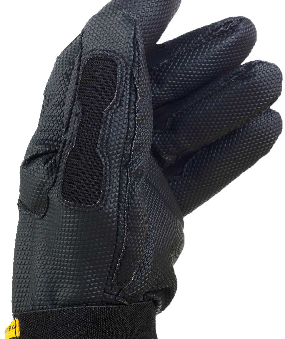 Tegera 9183 vibrationsd&auml;mpande handskar, Svart/Gul