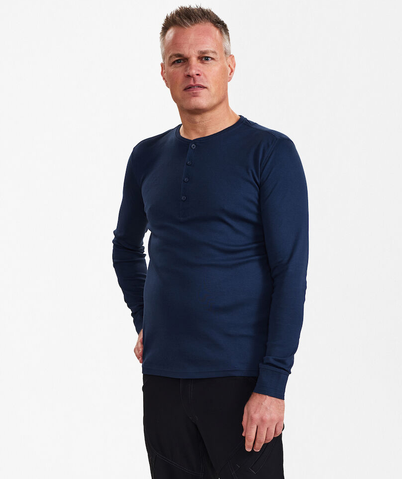 Engel Extend langermet Grandad T-skjorte