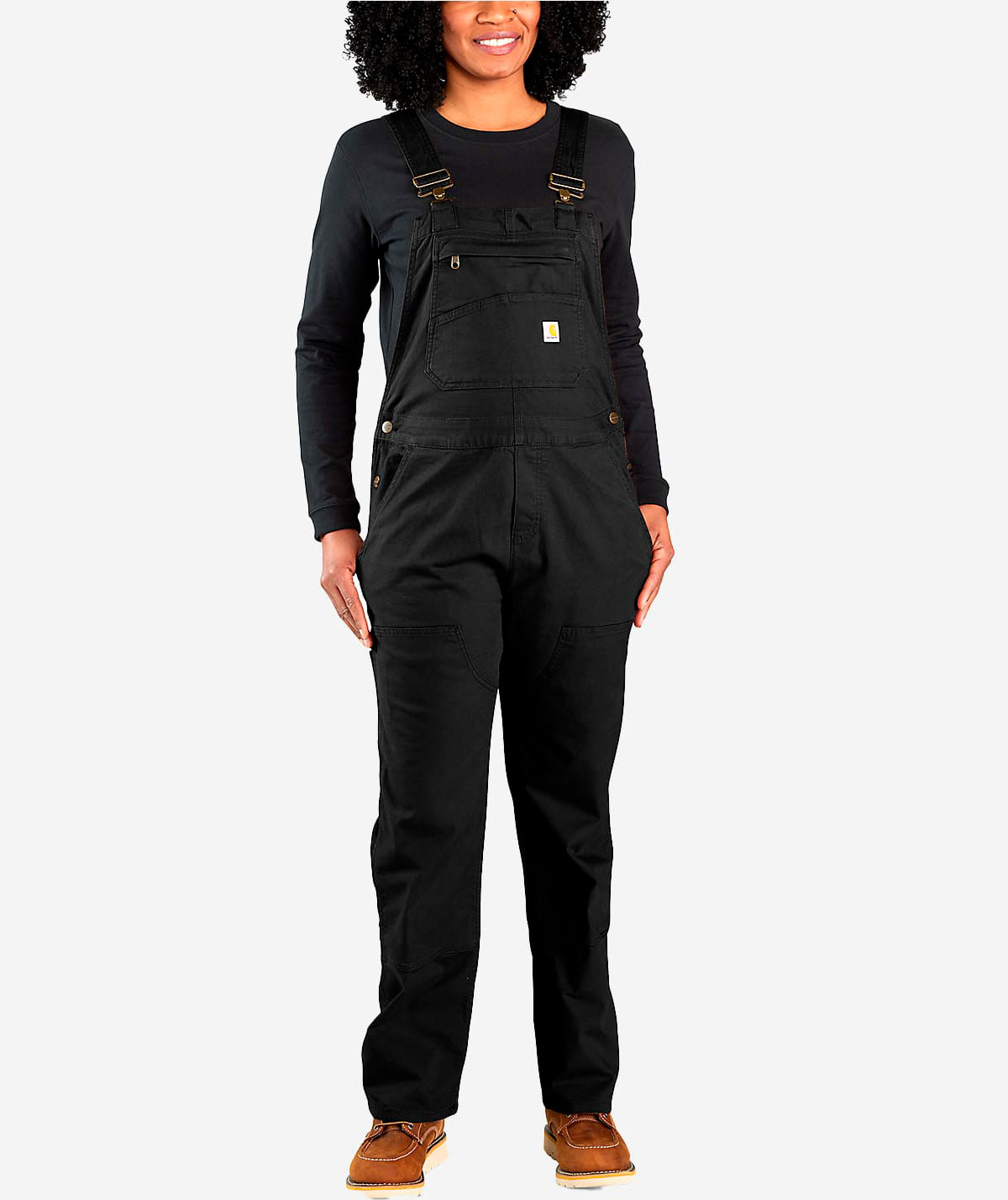 Carhartt Denim h&auml;ngselbyxa dam, Black