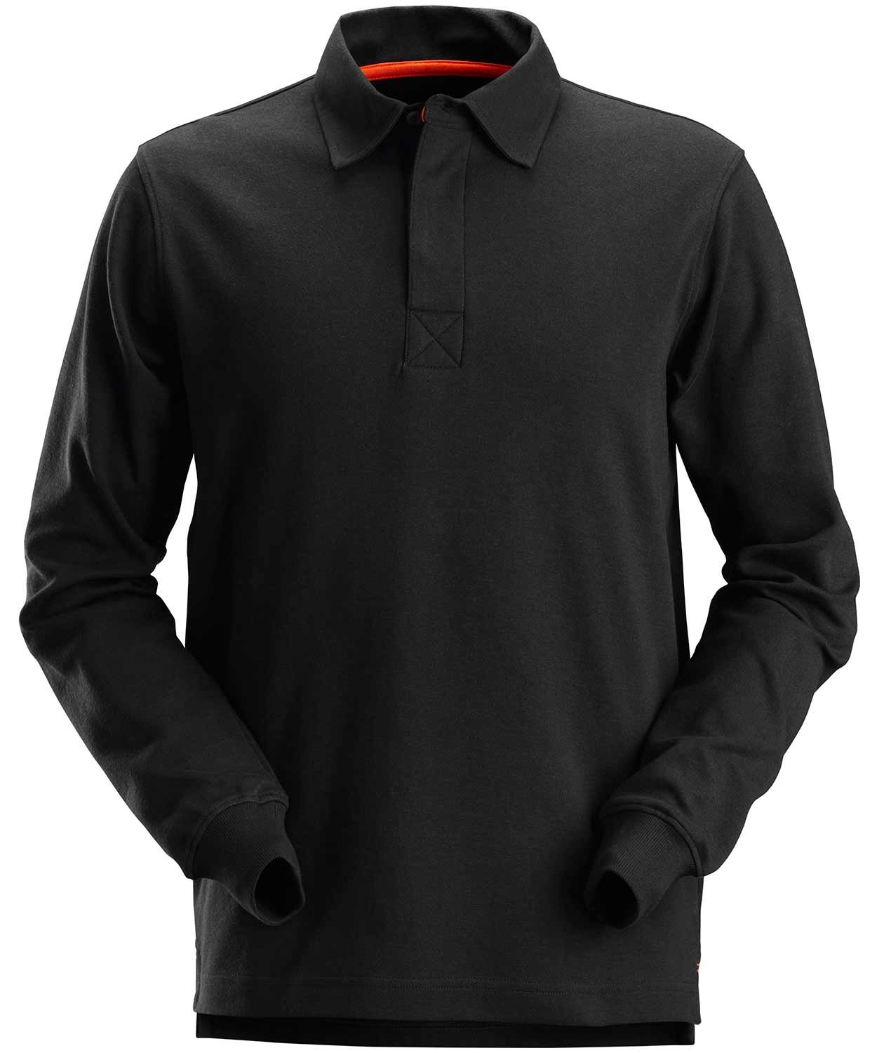 Snickers AllroundWork Rugby Sweater 2612, Schwarz, Schwarz, swatch