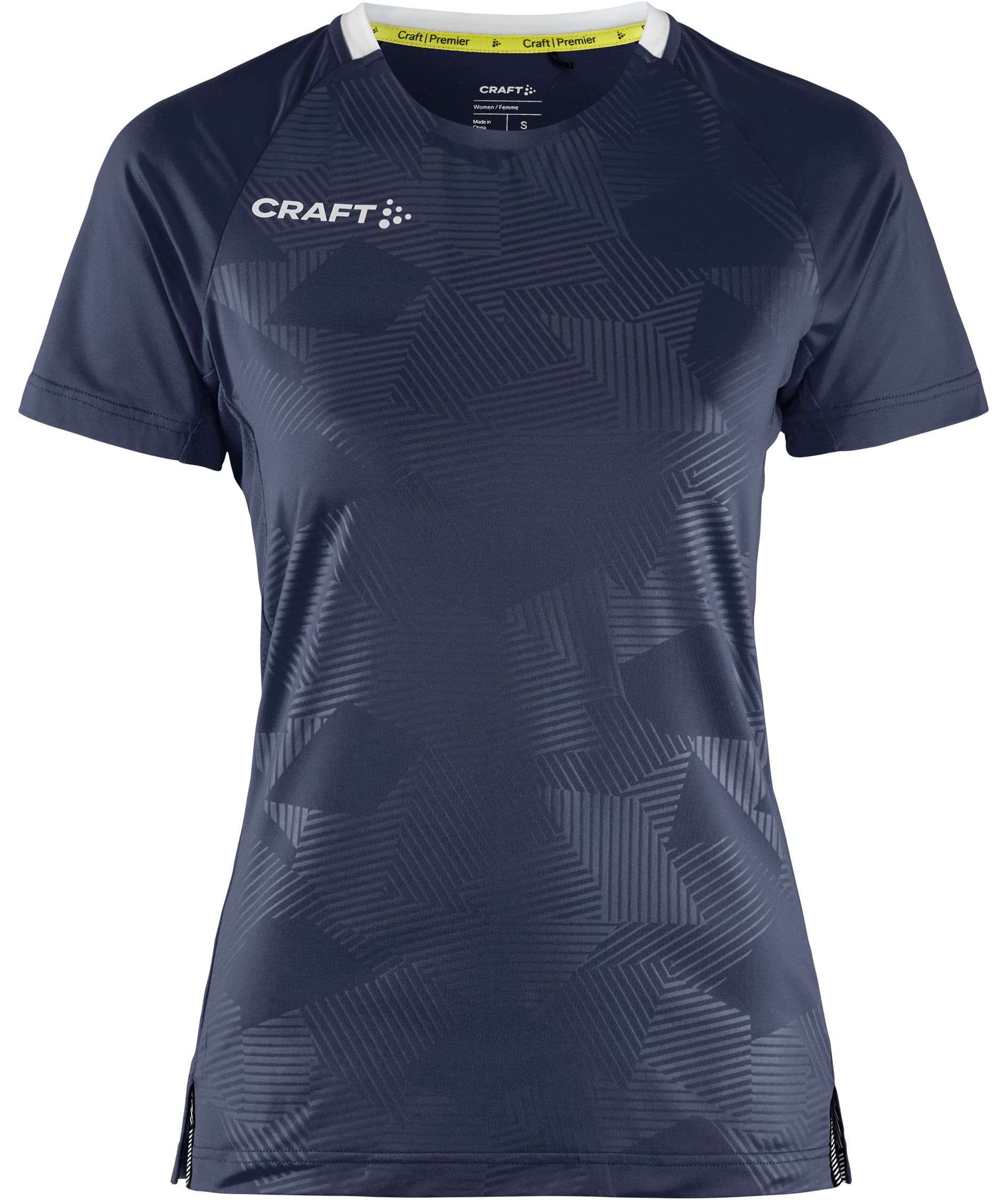 Craft Premier Solid Jersey Damen T-Shirt, Navy, Navy, swatch
