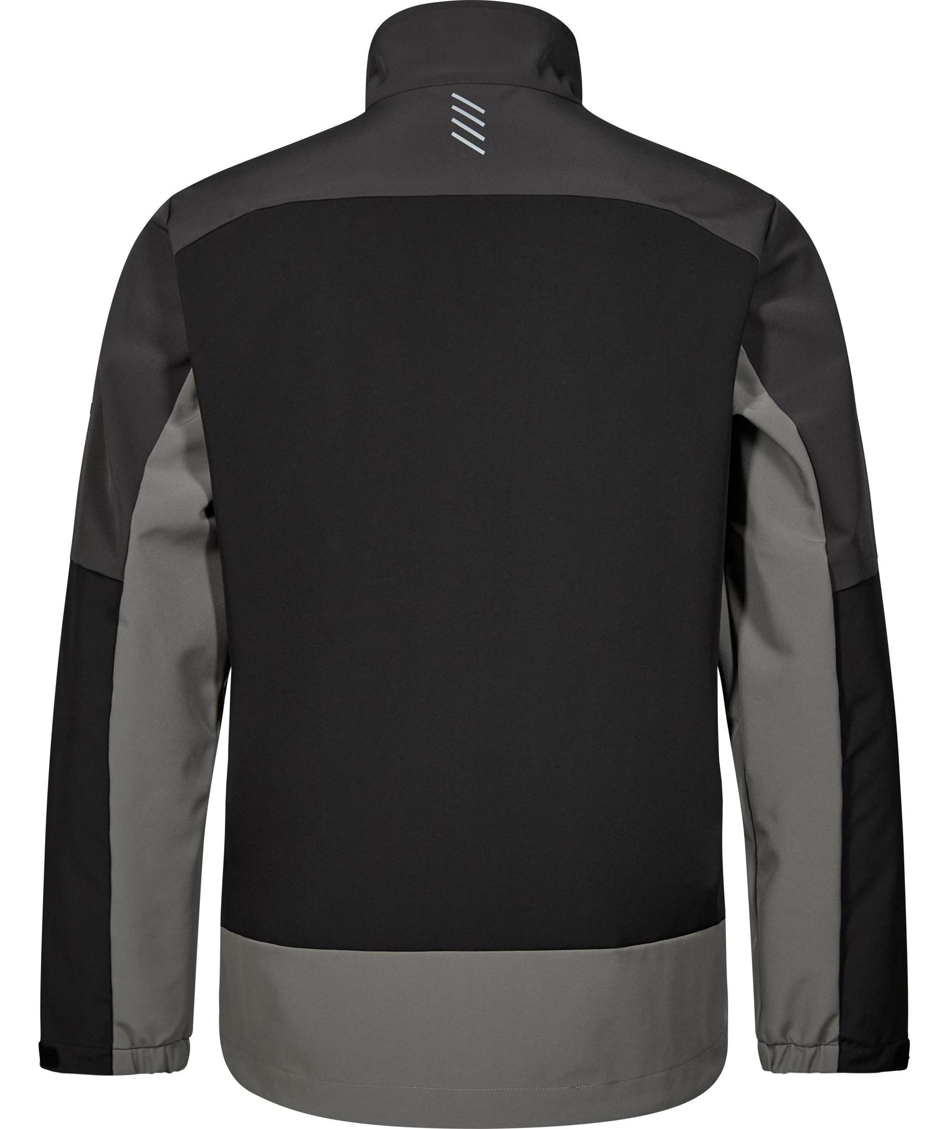 Engel Entire softshelljakke, Black/Anthracite Grey, large image number 3