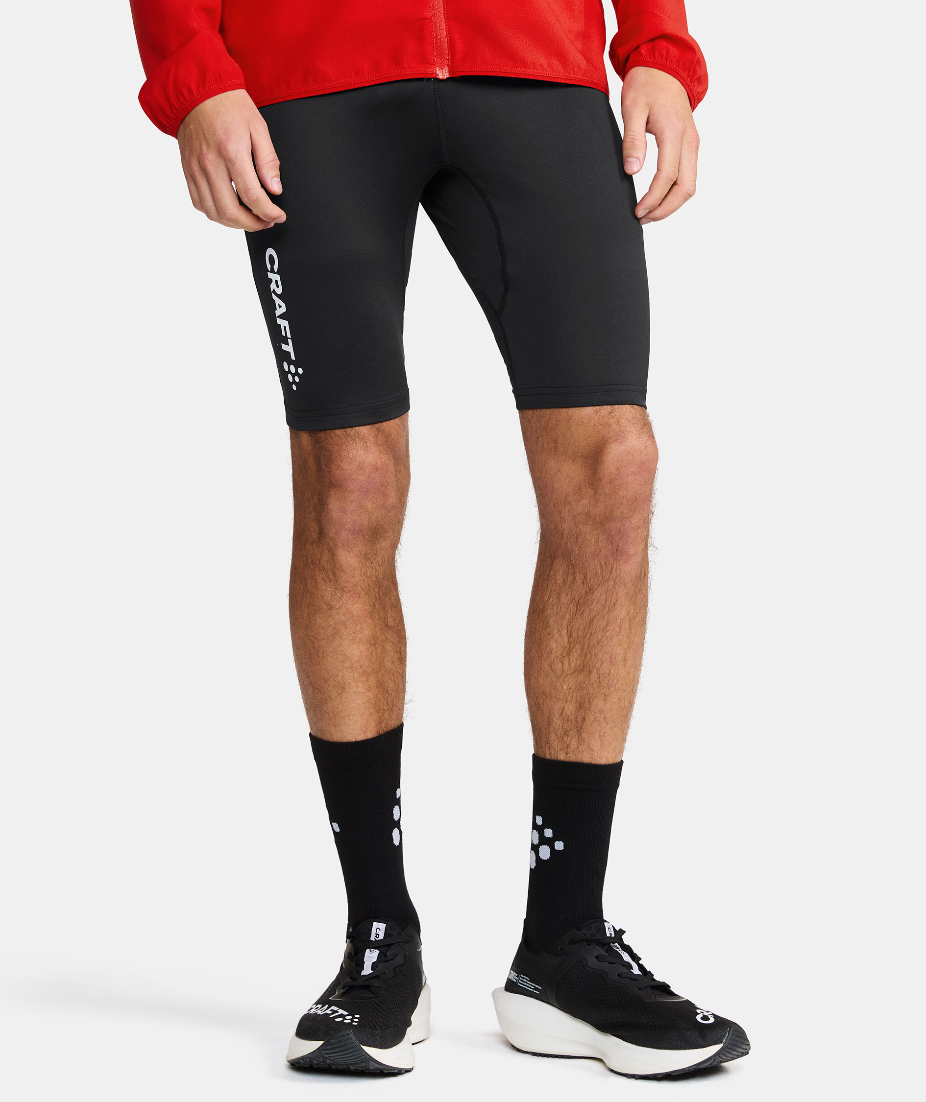 Craft Rush kurze Tights, Black, large image number 7