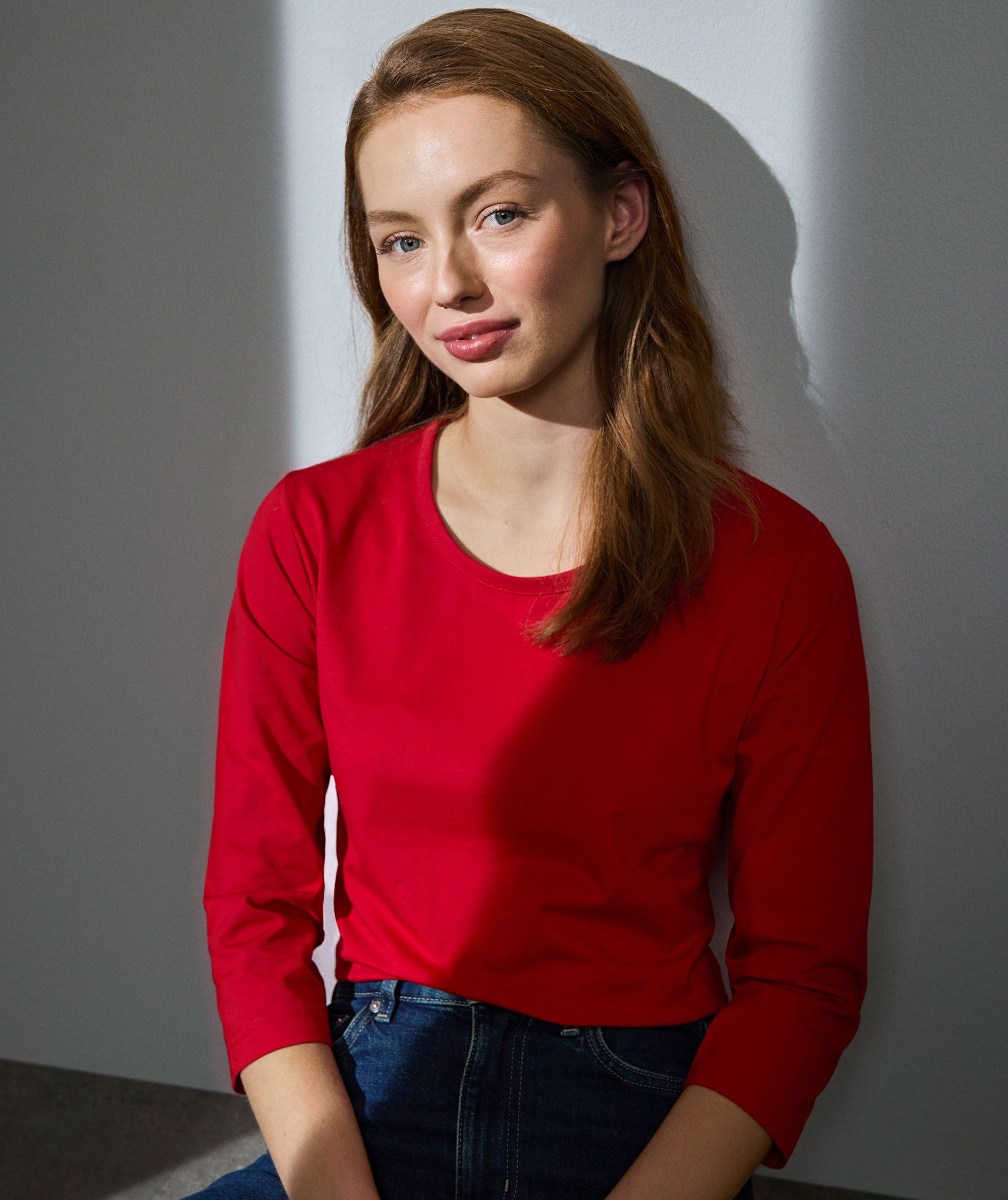 ID PRO Wear 3/4 ermet dame T-skjorte