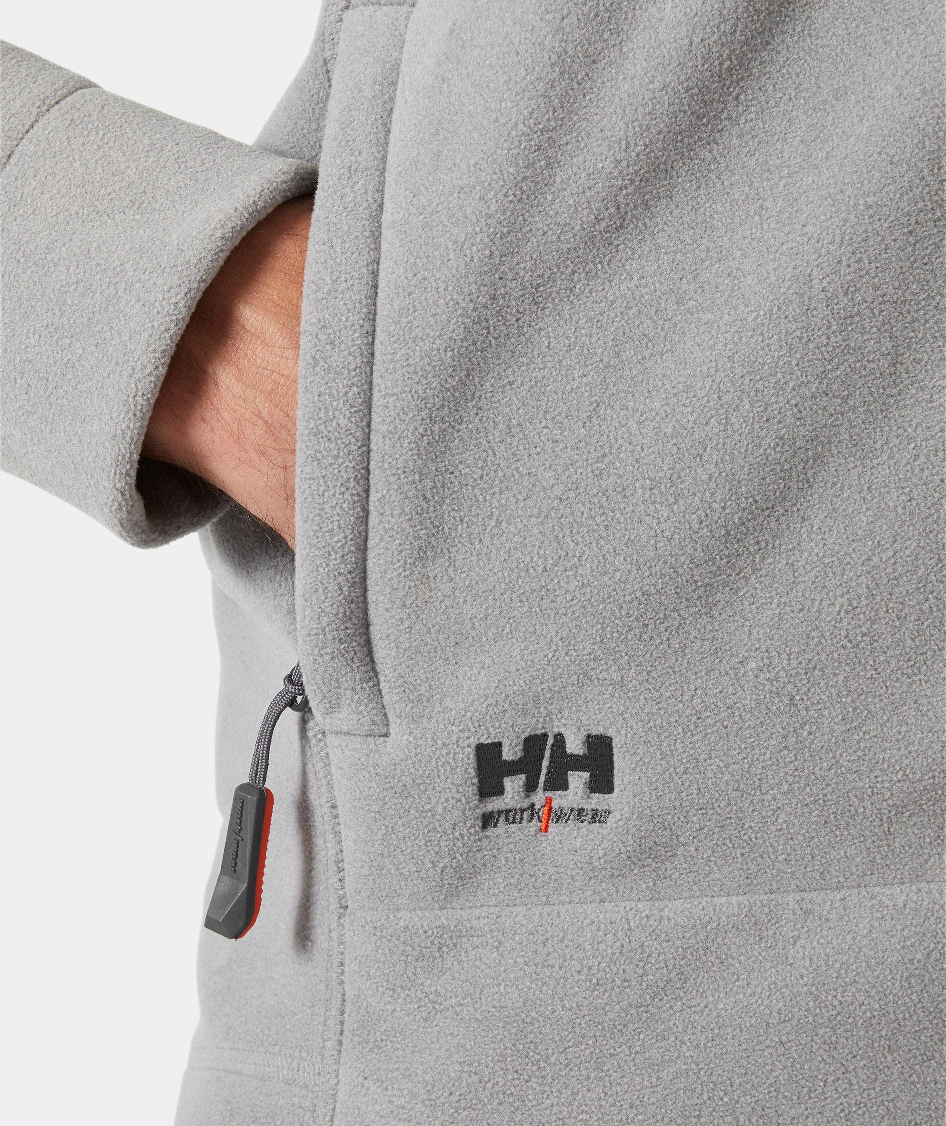 Helly Hansen Kensington fleecejacka, Gr&aring;melerad, large image number 6