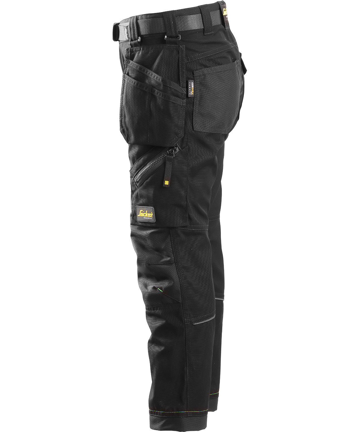 Snickers FlexiWork Junior Hose 7505, Schwarz, large image number 3