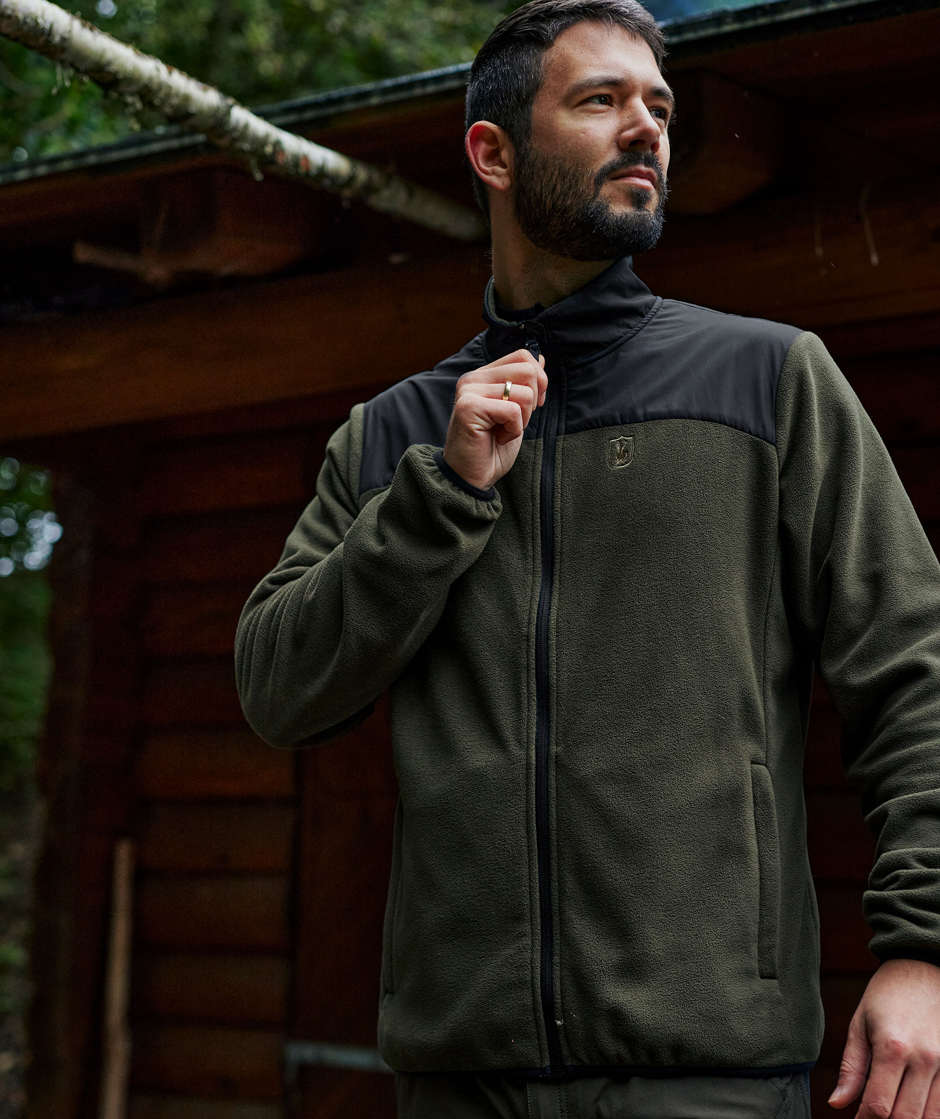 Deerhunter Northward fleecetr&oslash;je, Rifle Green