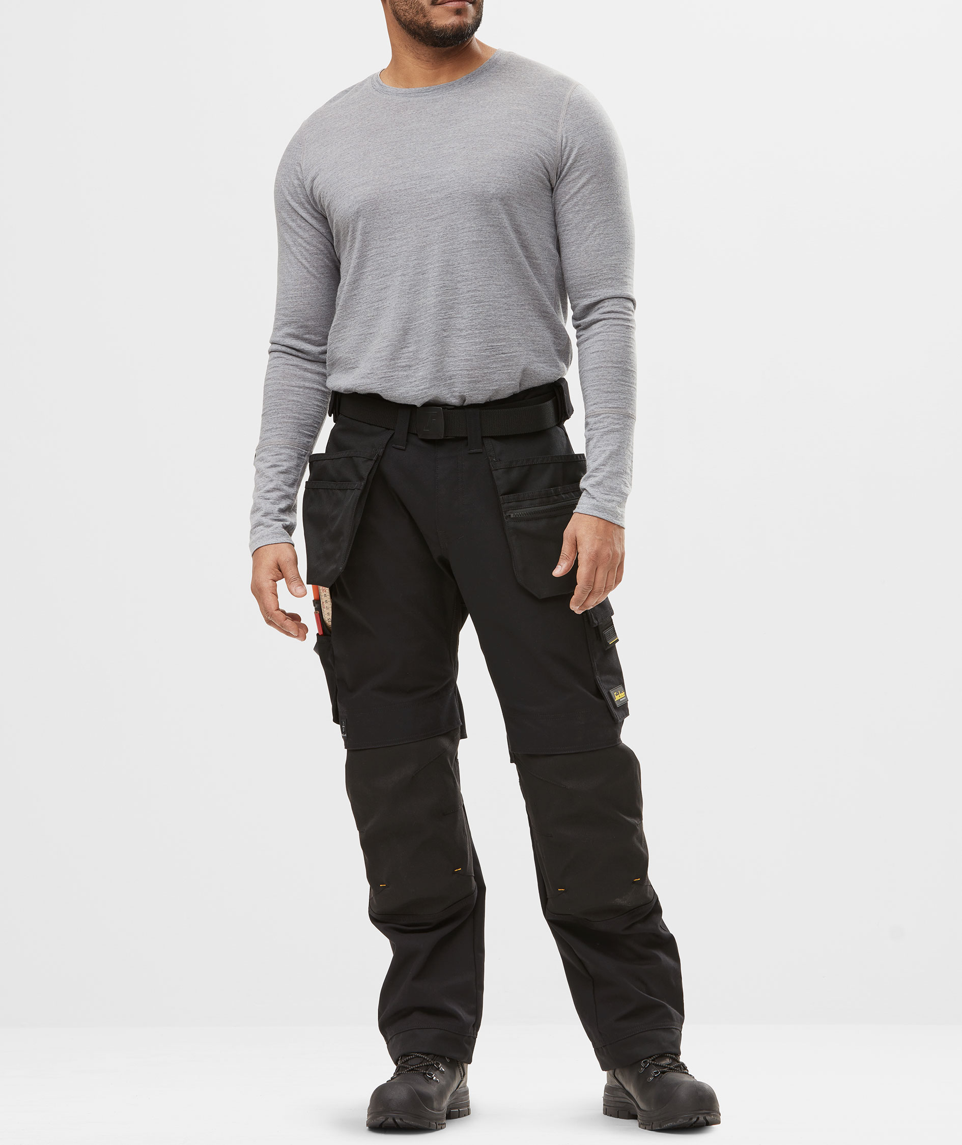 Snickers AllroundWork Canvas+ h&aring;ndv&aelig;rkerbukser 6224