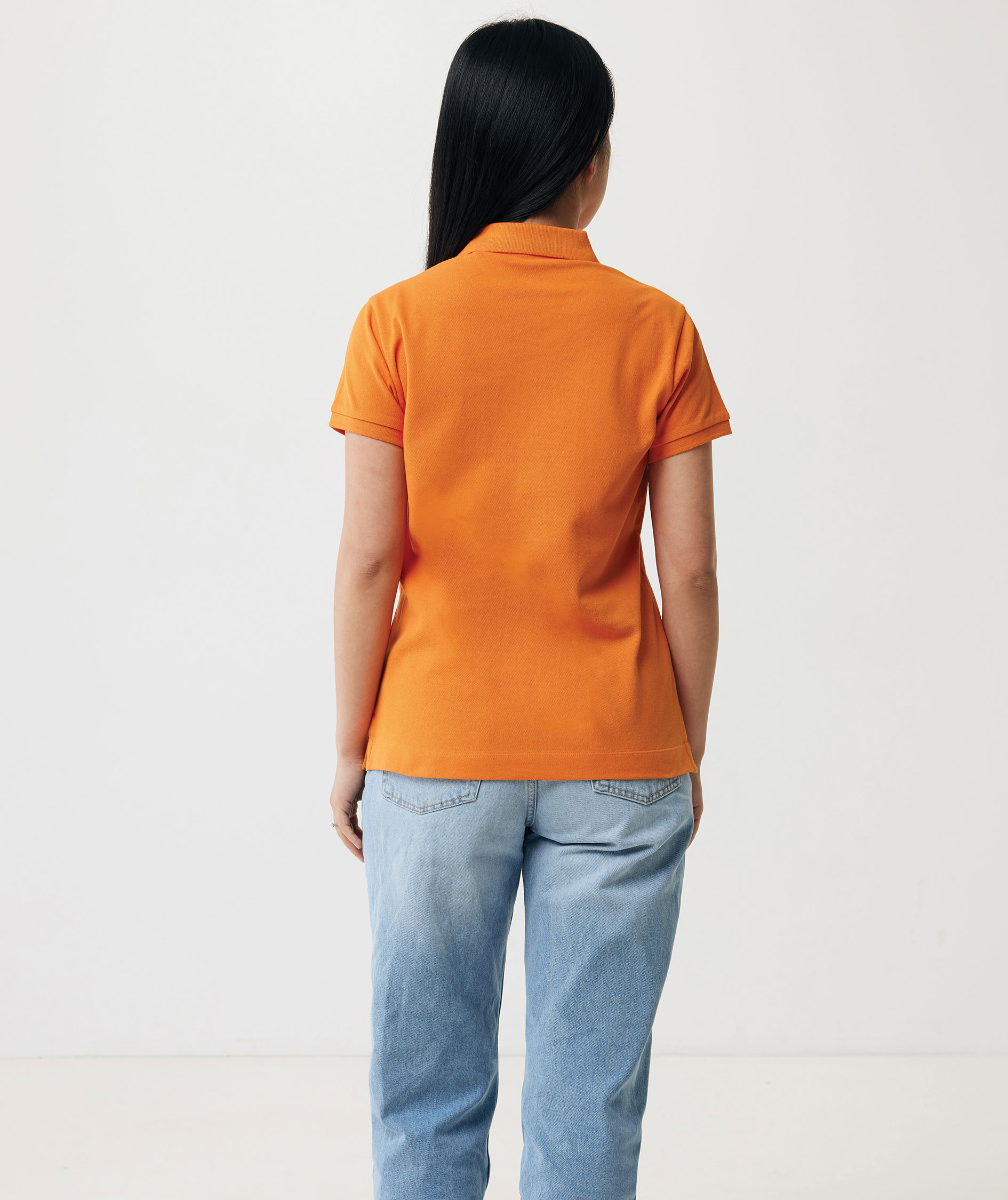 Iqoniq Yosemite Damen Poloshirt, Orange, large image number 3