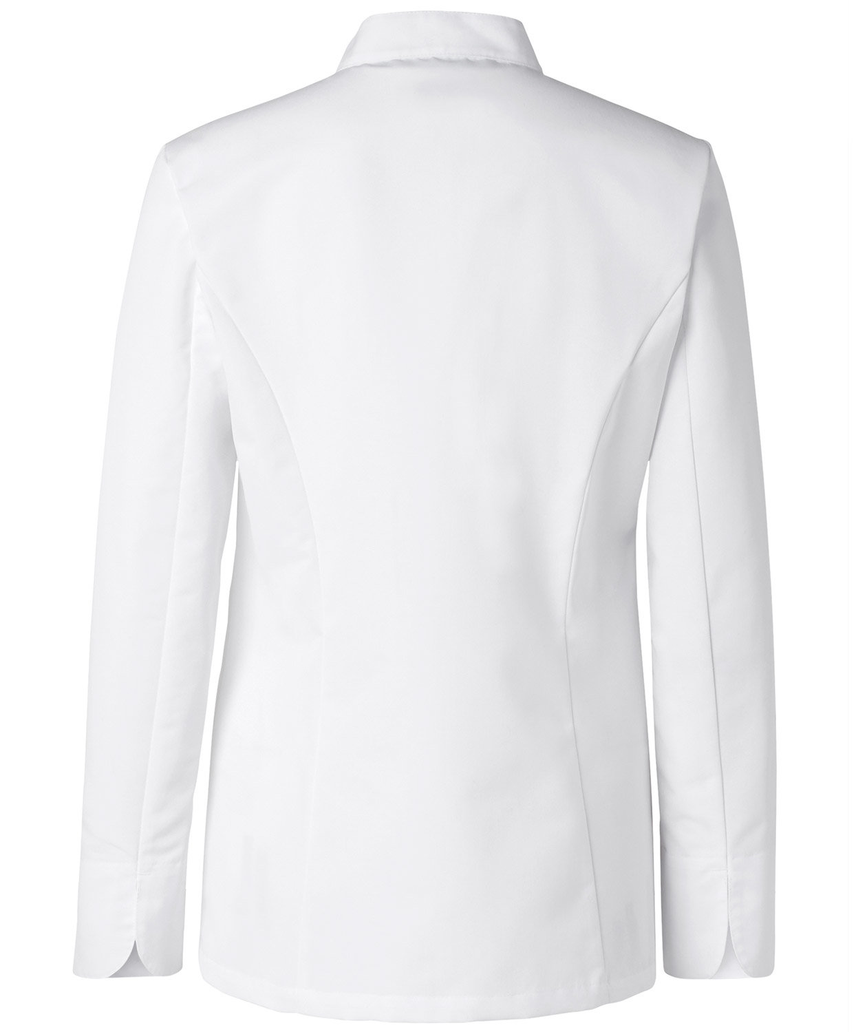 Segers dame kokkejakke, Hvit, large image number 1