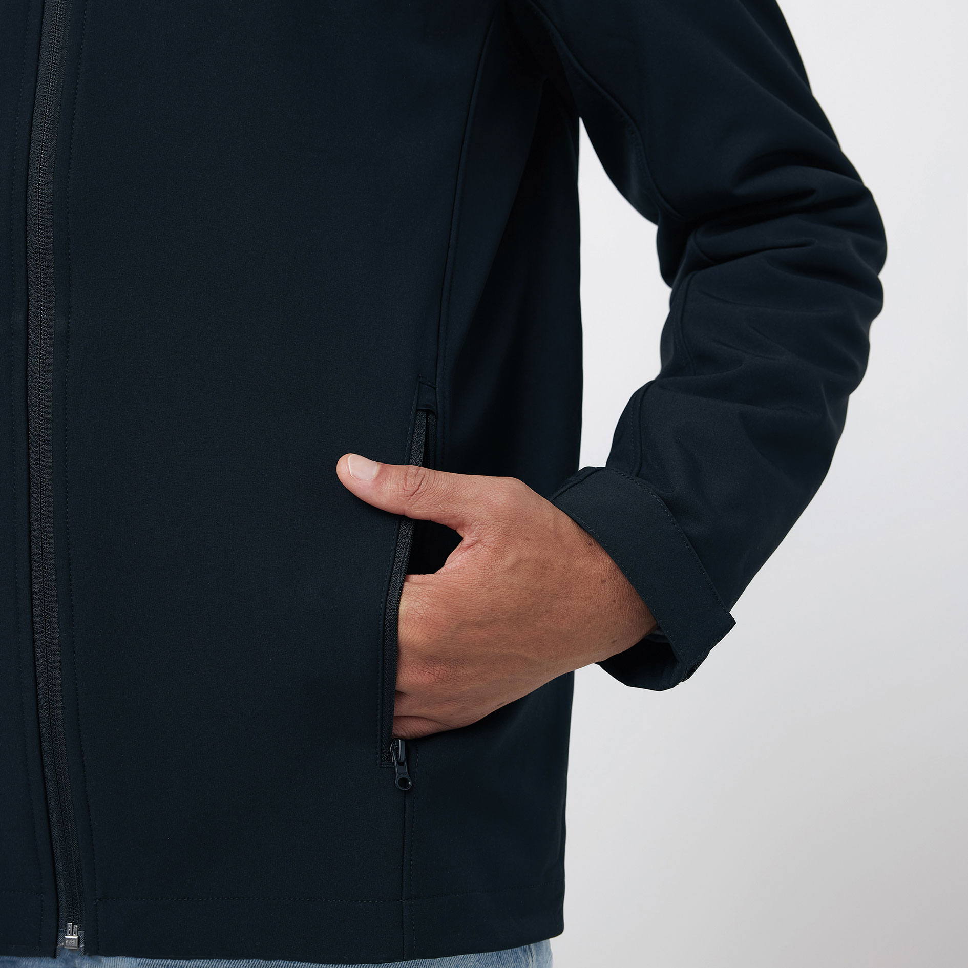 Iqoniq Makalu softshell jacket, Black, large image number 8