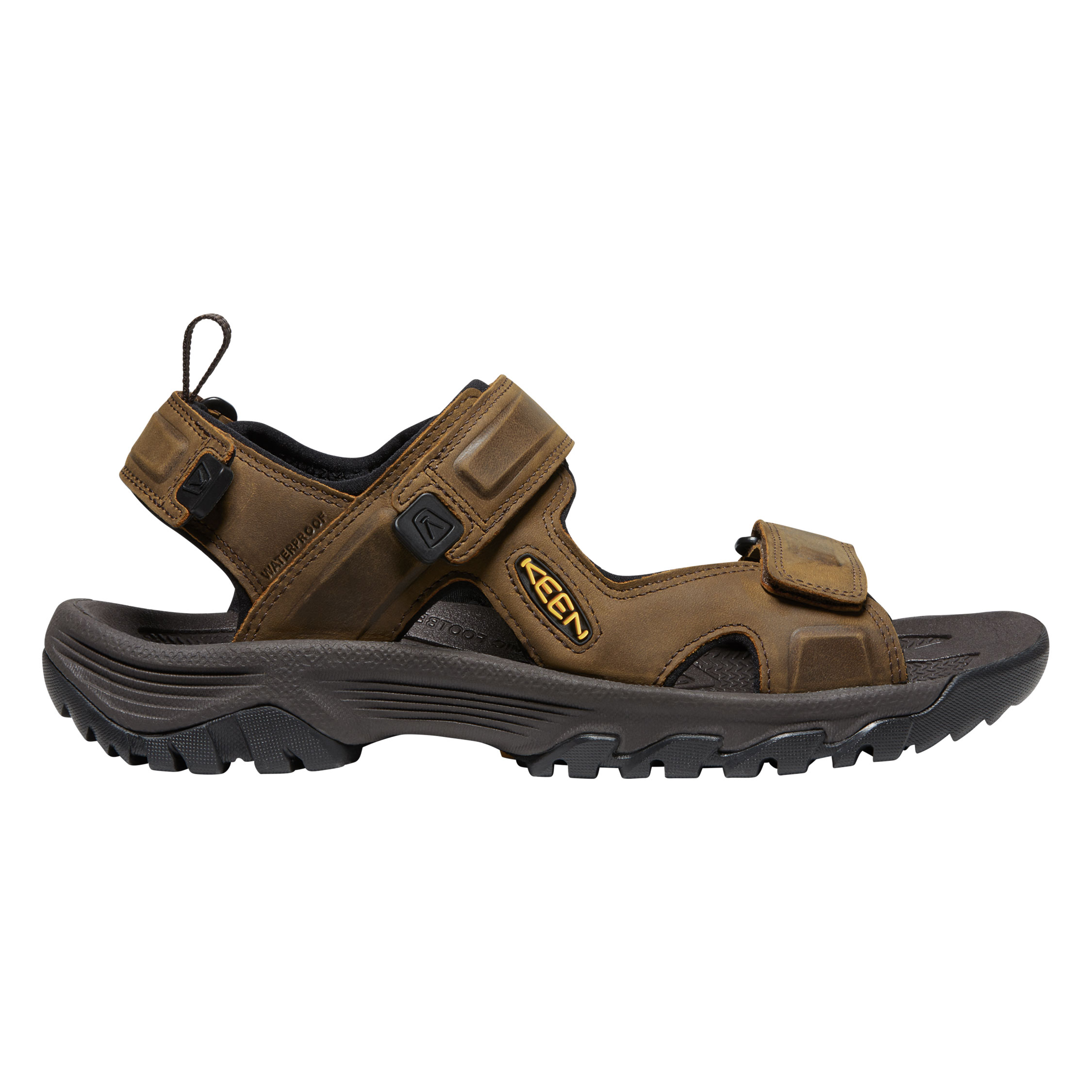 Keen Targhee III Open Toe sandals, Bison/Mulch, large image number 2