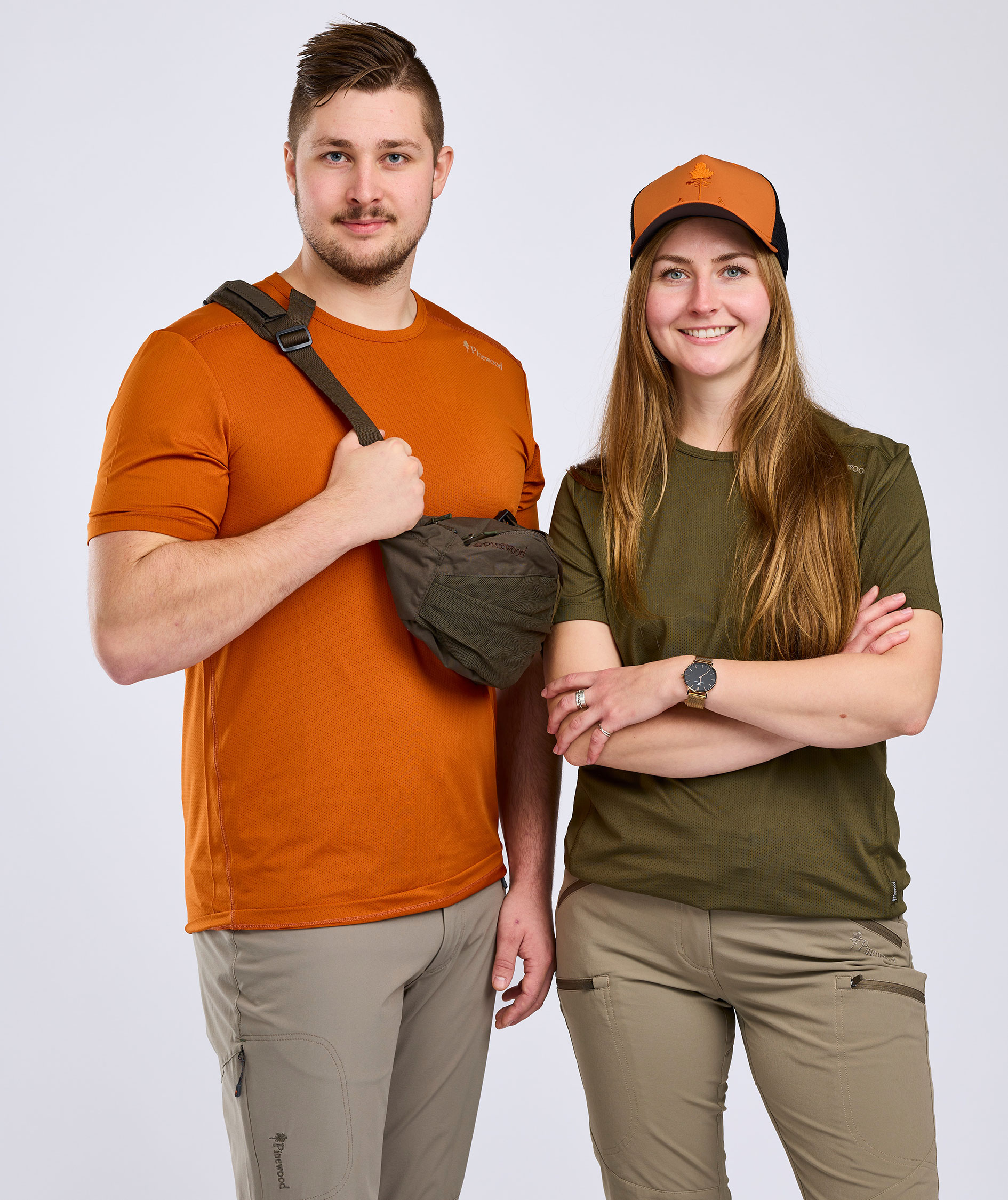 Pinewood Function dame T-shirt, Moss green, large image number 6