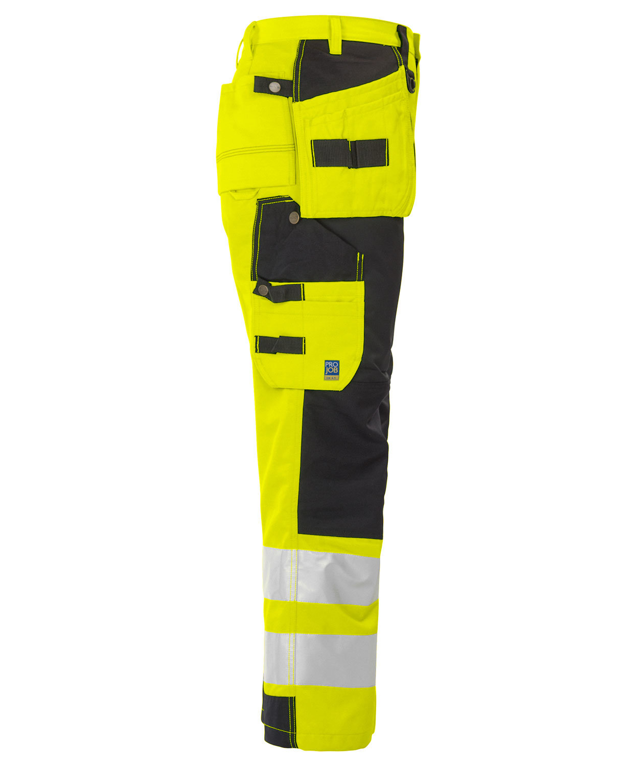 ProJob hantverksbyxa 6506, Varsel Gul/Svart, large image number 3