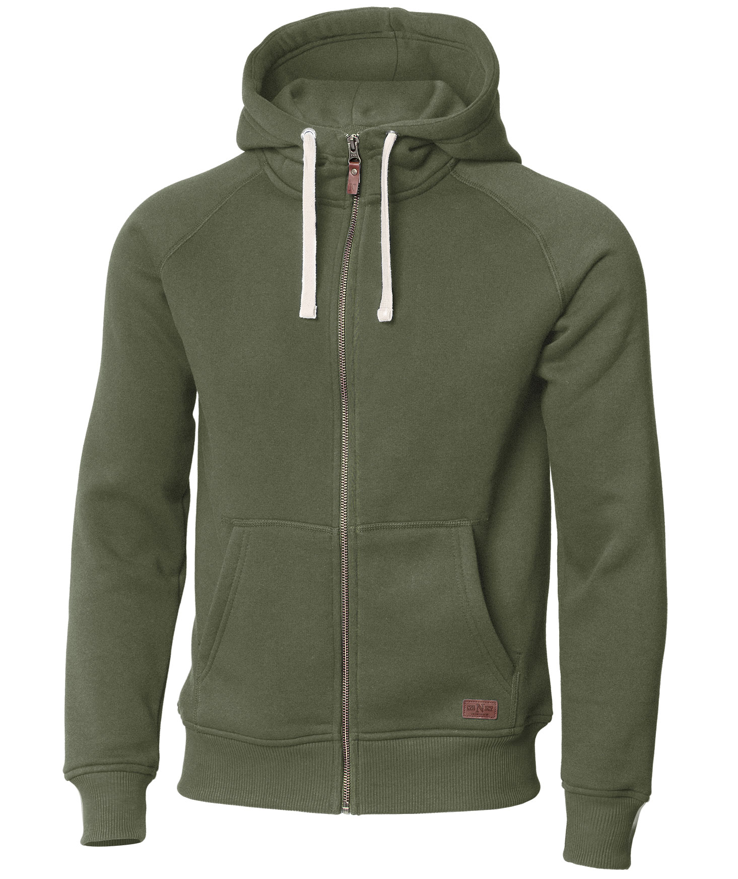 Nimbus Williamsburg hoodie med blixtl&aring;s, Olivgr&ouml;n