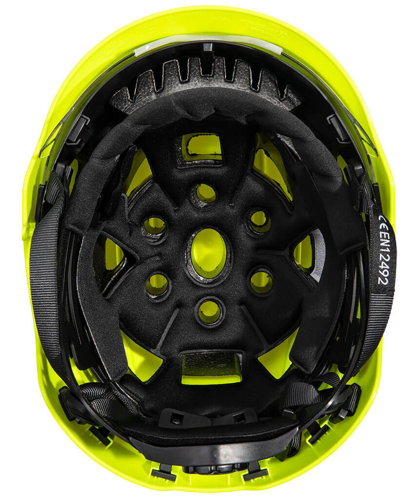 Portwest PS80 skyddshj&auml;lm med visir, Yellow