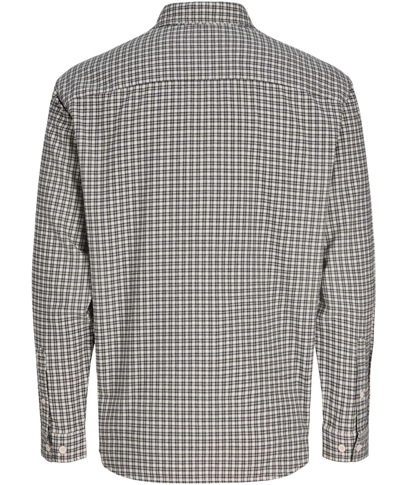 Jack & Jones JJCARTER CHECK Hemd, Cloud Dancer, large image number 2