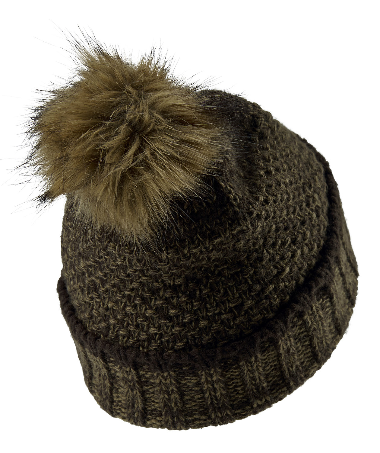 Deerhunter stickad m&ouml;ssa dam, Art green