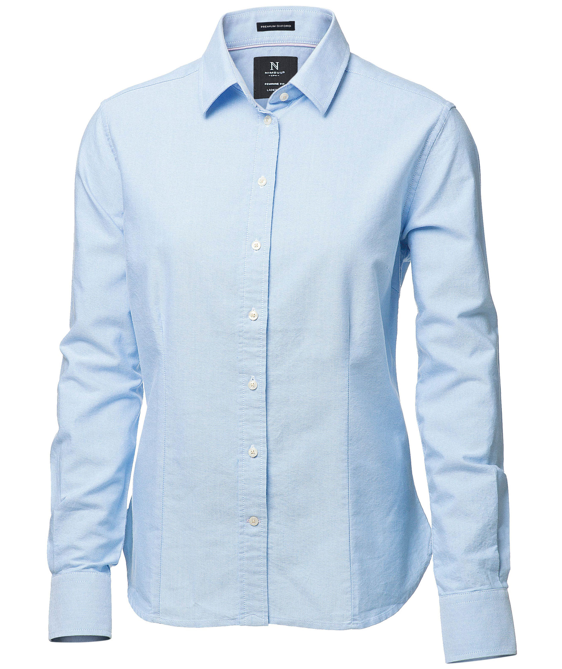 Nimbus Rochester Oxford dameskjorte, Lysebl&aring;
