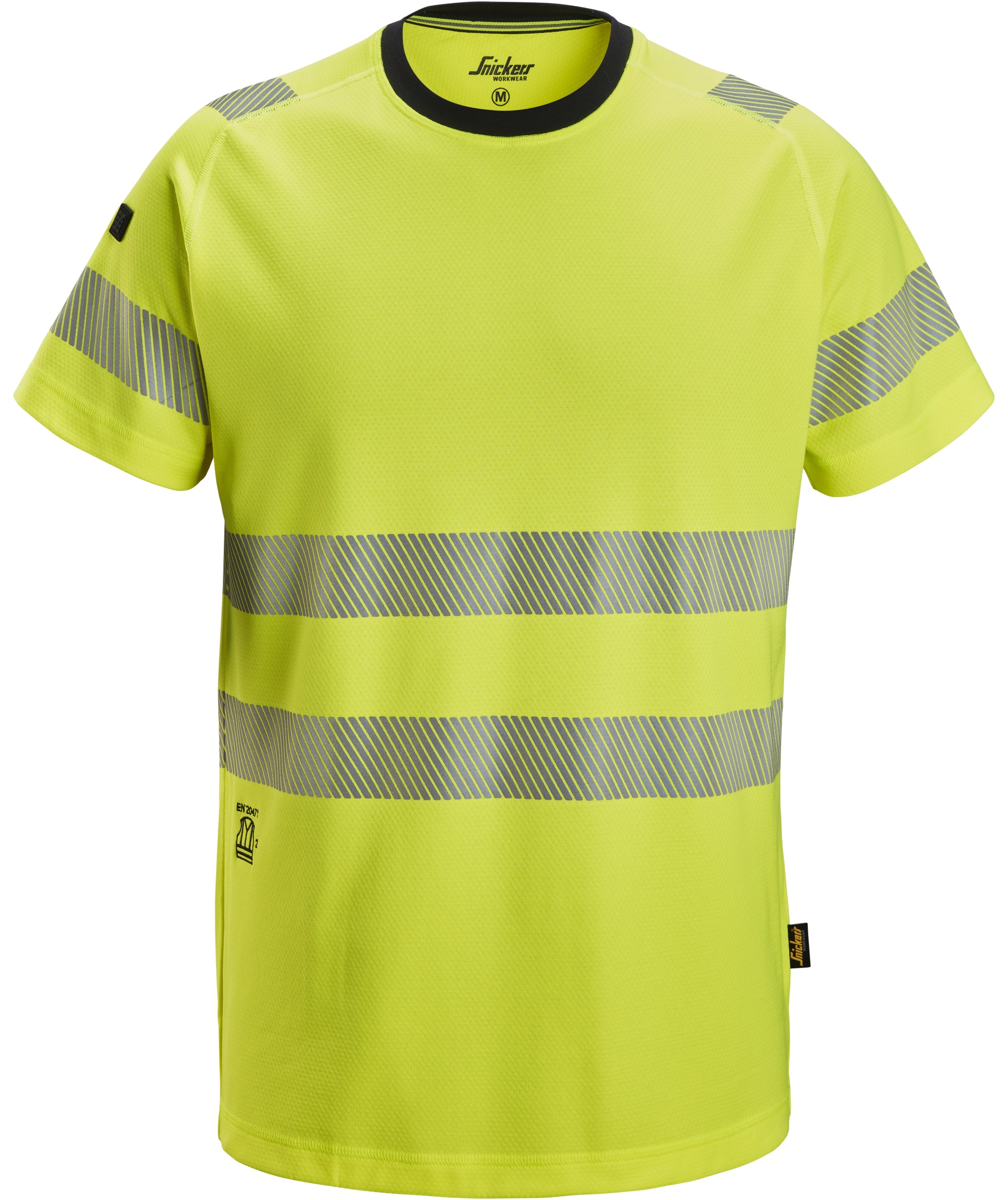 Snickers T-shirt 2539, Hi-Vis Yellow