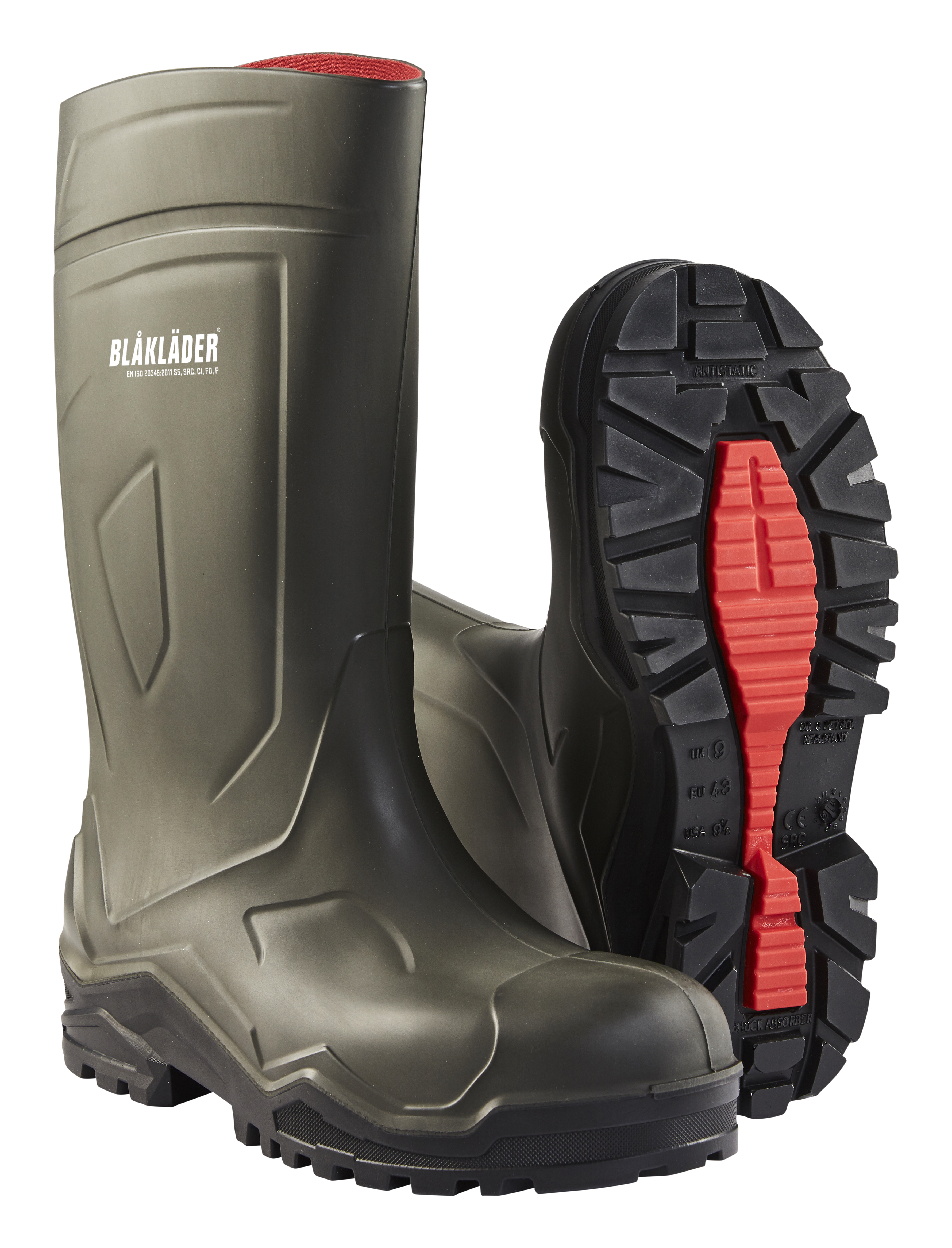 Bl&aring;kl&auml;der 2422 vernegummist&oslash;vler S5