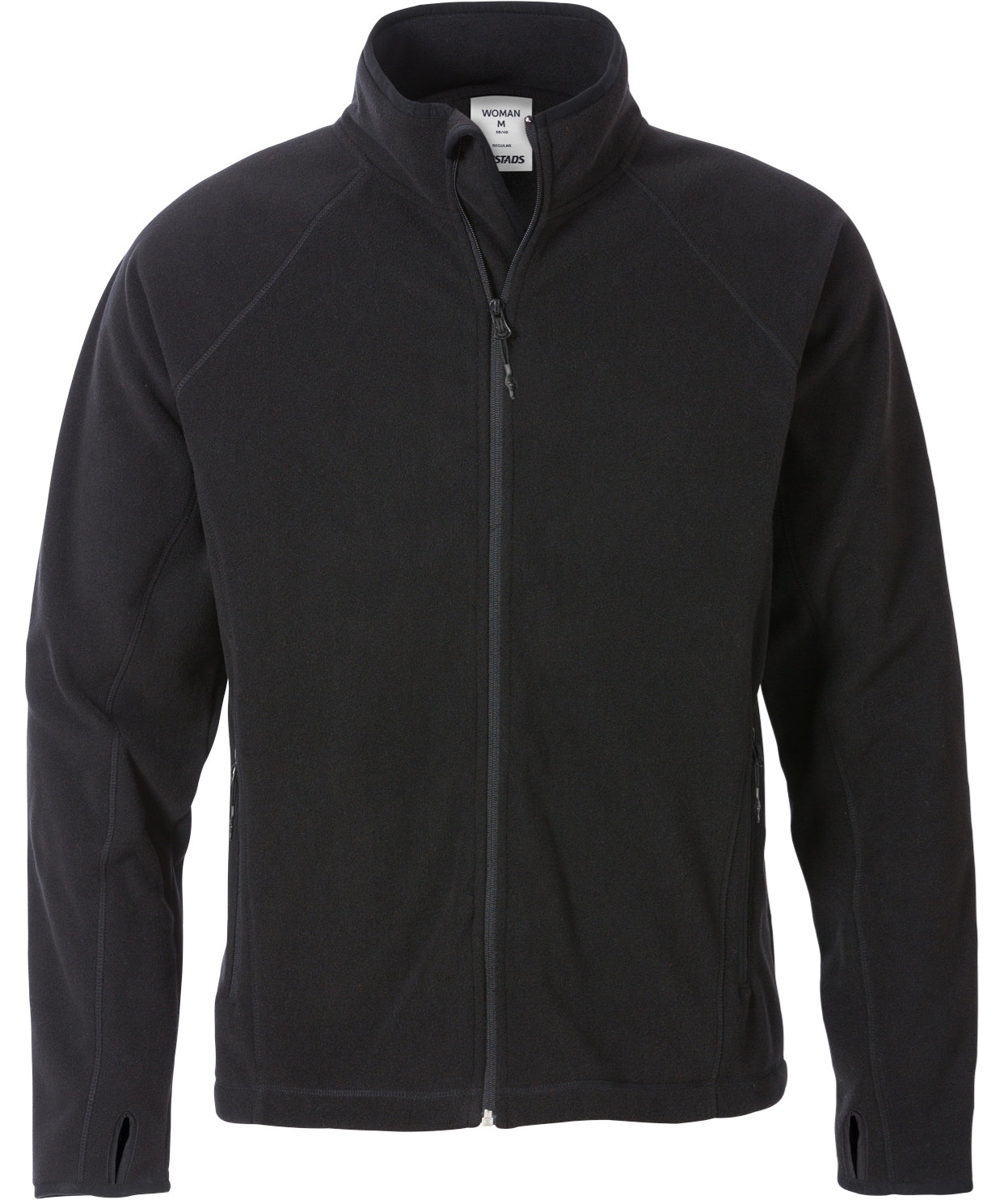 Fristads fleecejacka dam, Svart