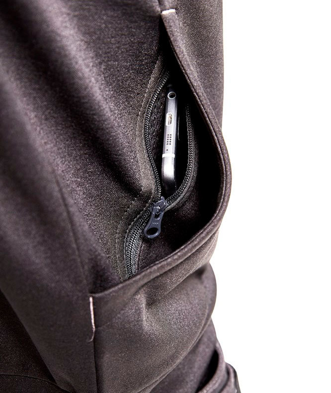 Bl&aring;kl&auml;der Unite sweat cardigan, Sort/Antracitgr&aring;, large image number 4