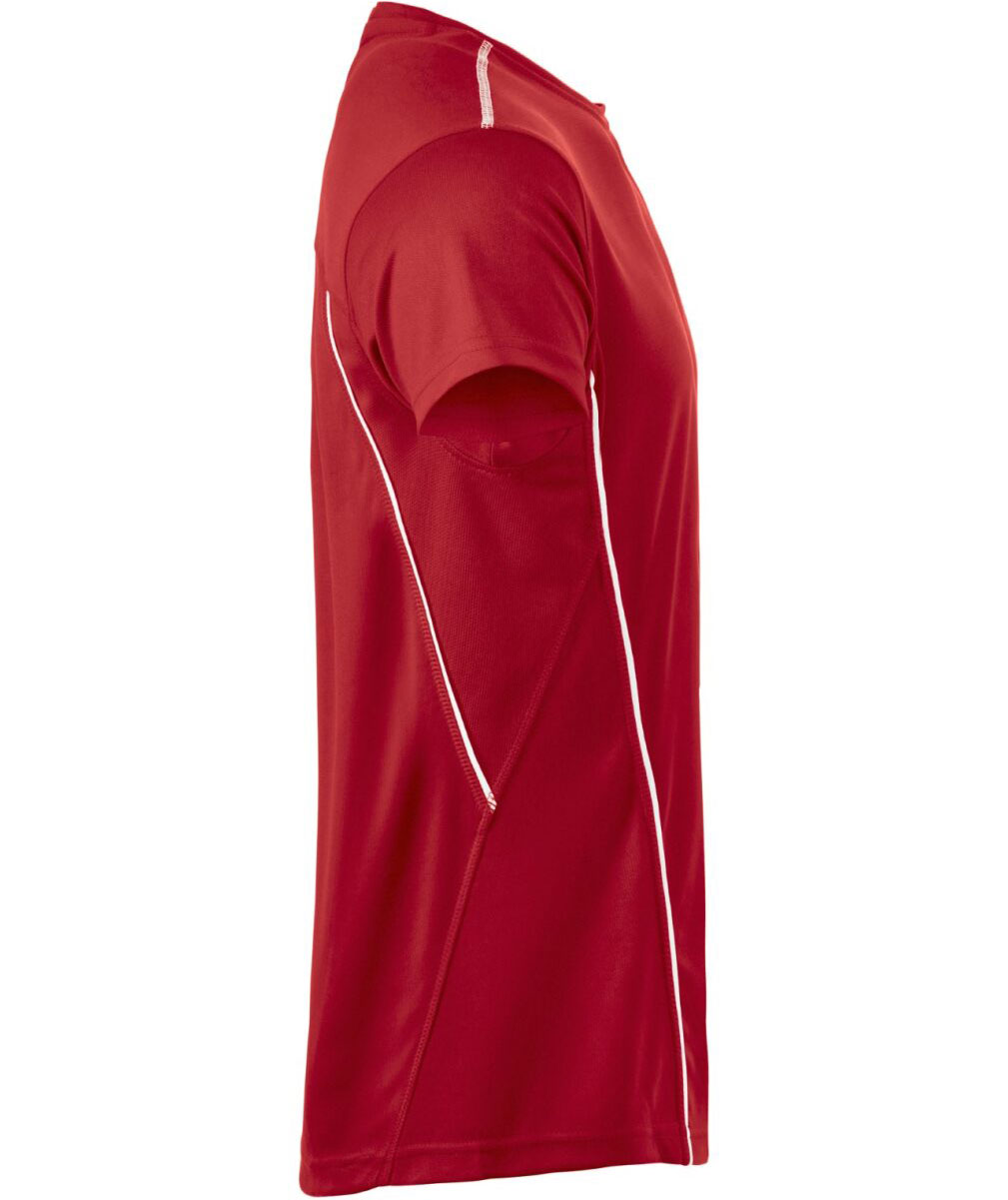 Clique Ice Sport-T  T-shirt, Red/White, large image number 3