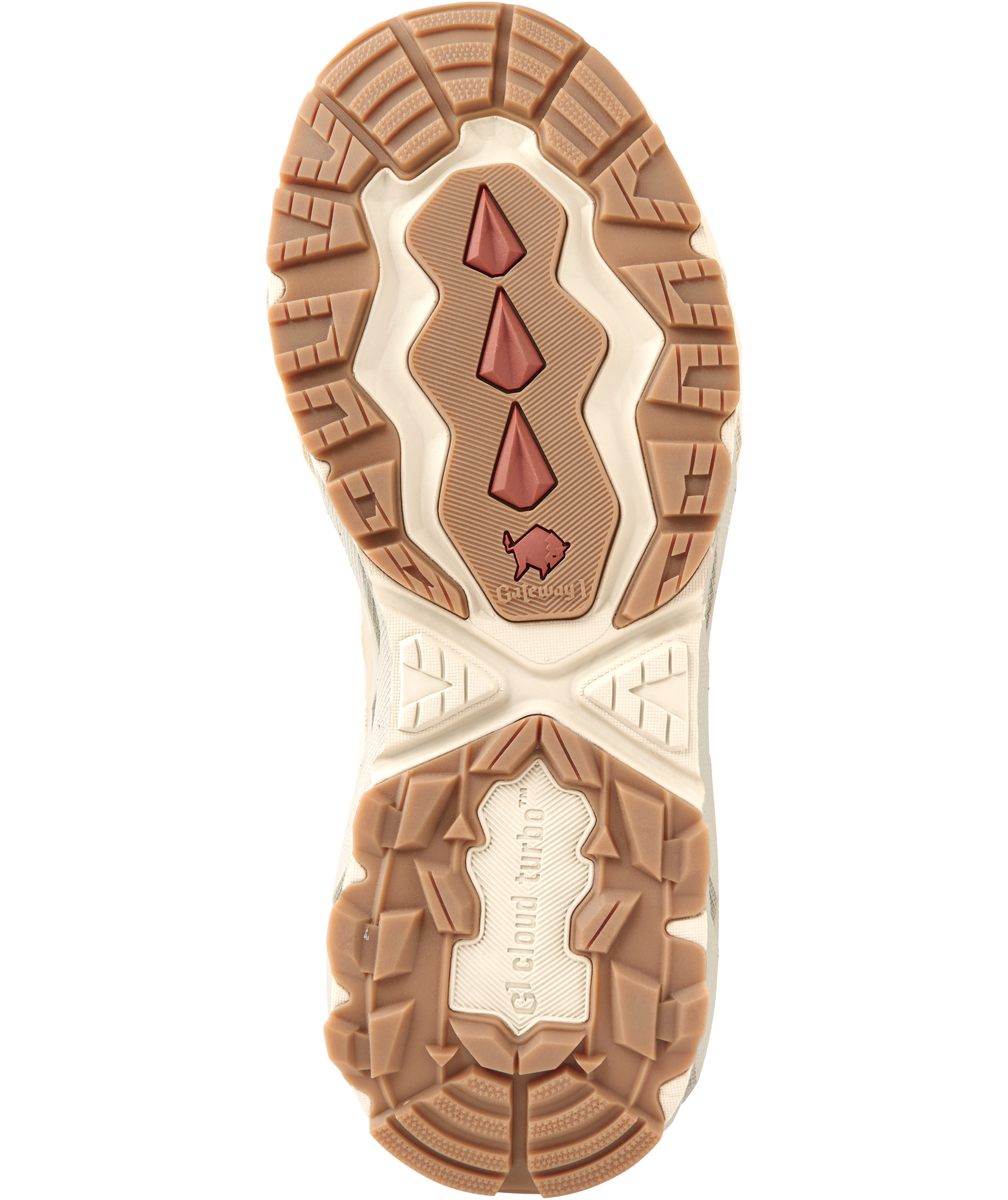 Gateway1 Cirrus 3" G1&reg; speed-lacing&trade; vandrarskor, Beige, large image number 2