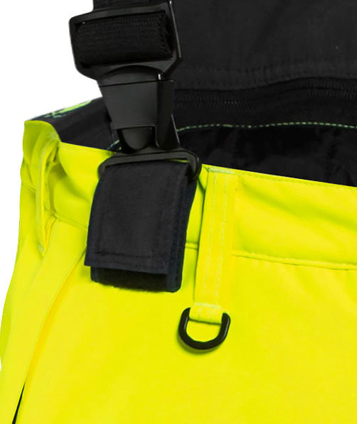 Bl&aring;kl&auml;der dame vinterbukse, Hi-vis Gul/Svart, large image number 2