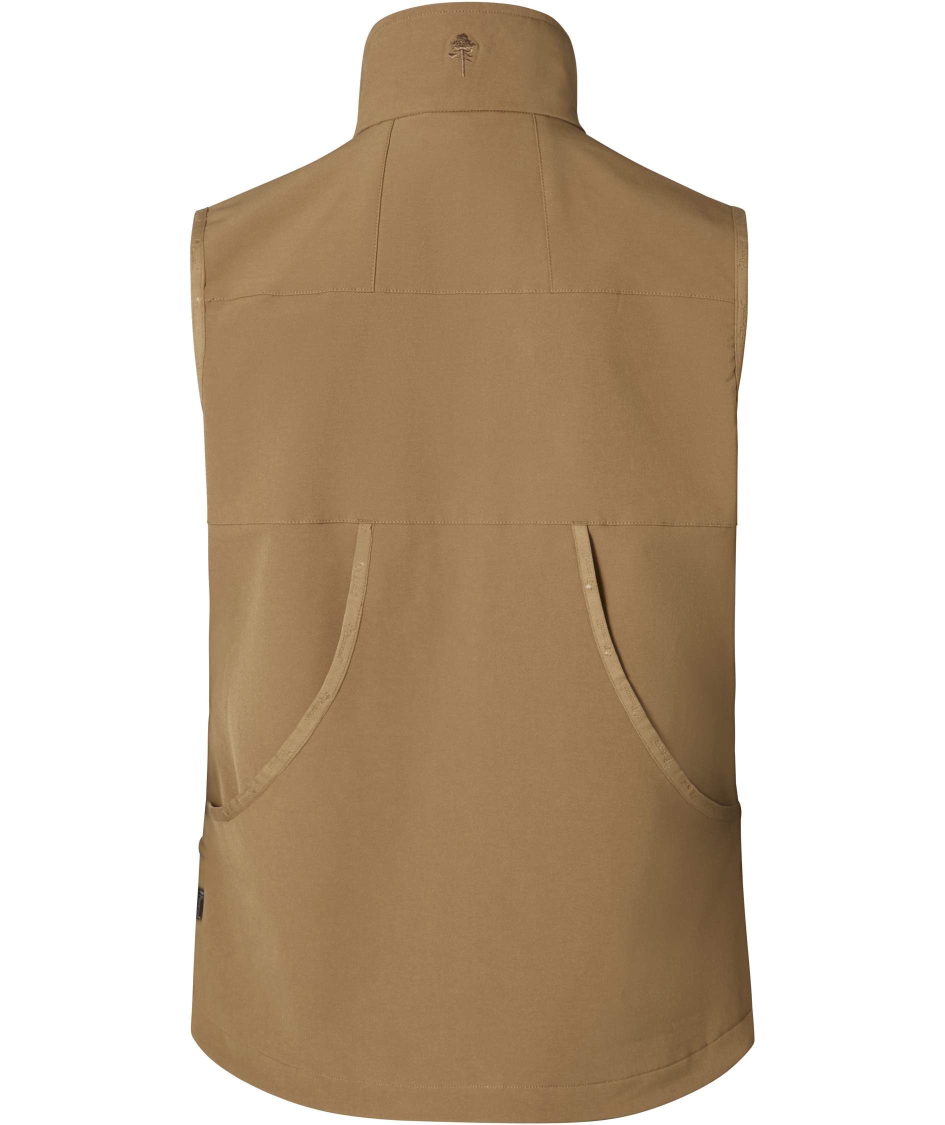 Pinewood Dog Sports Stretch dame softshellvest, Dark Sandstone, large image number 2