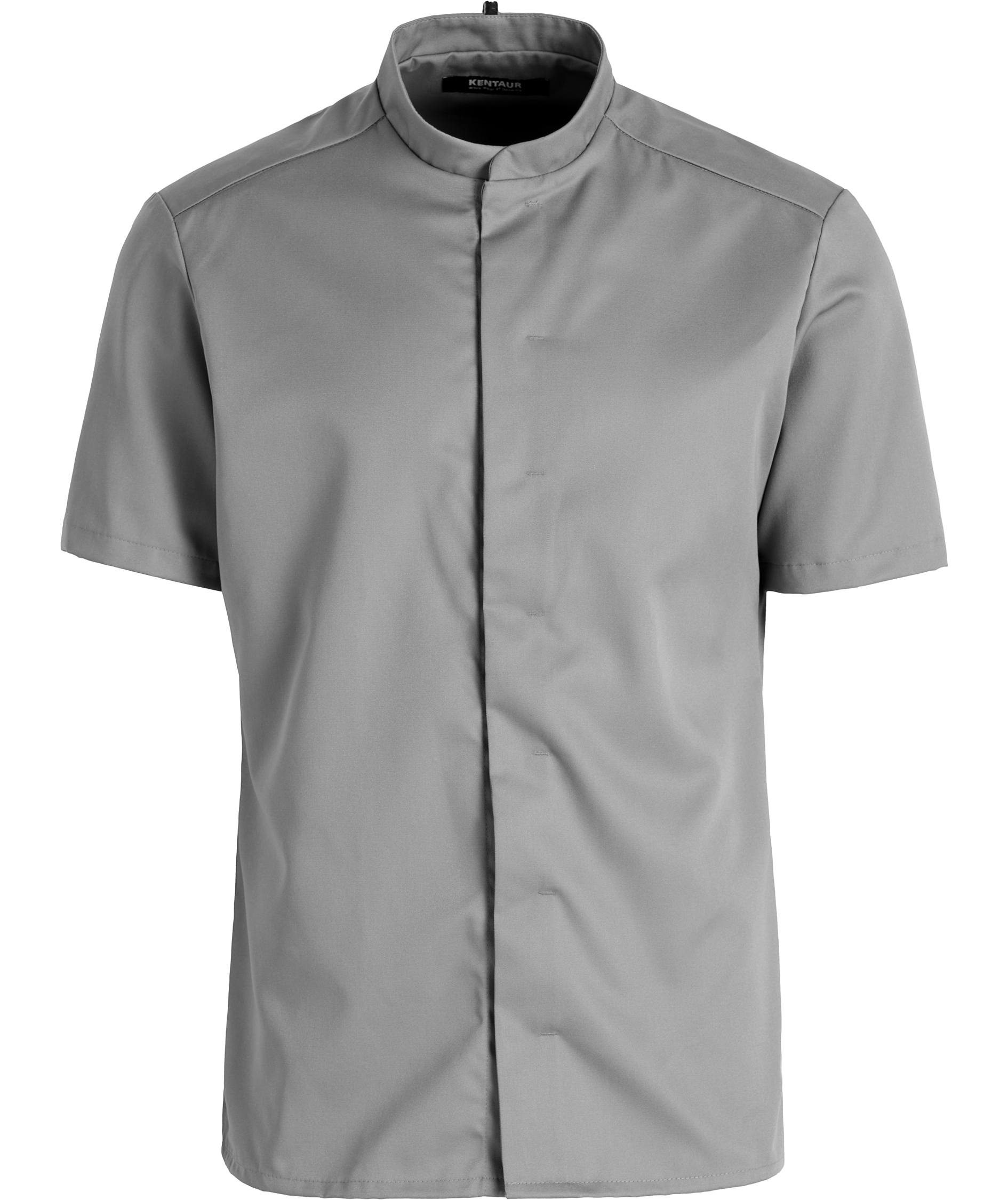 Kentaur kort&auml;rmad kock-/serveringsjacka, Grafitgr&aring;