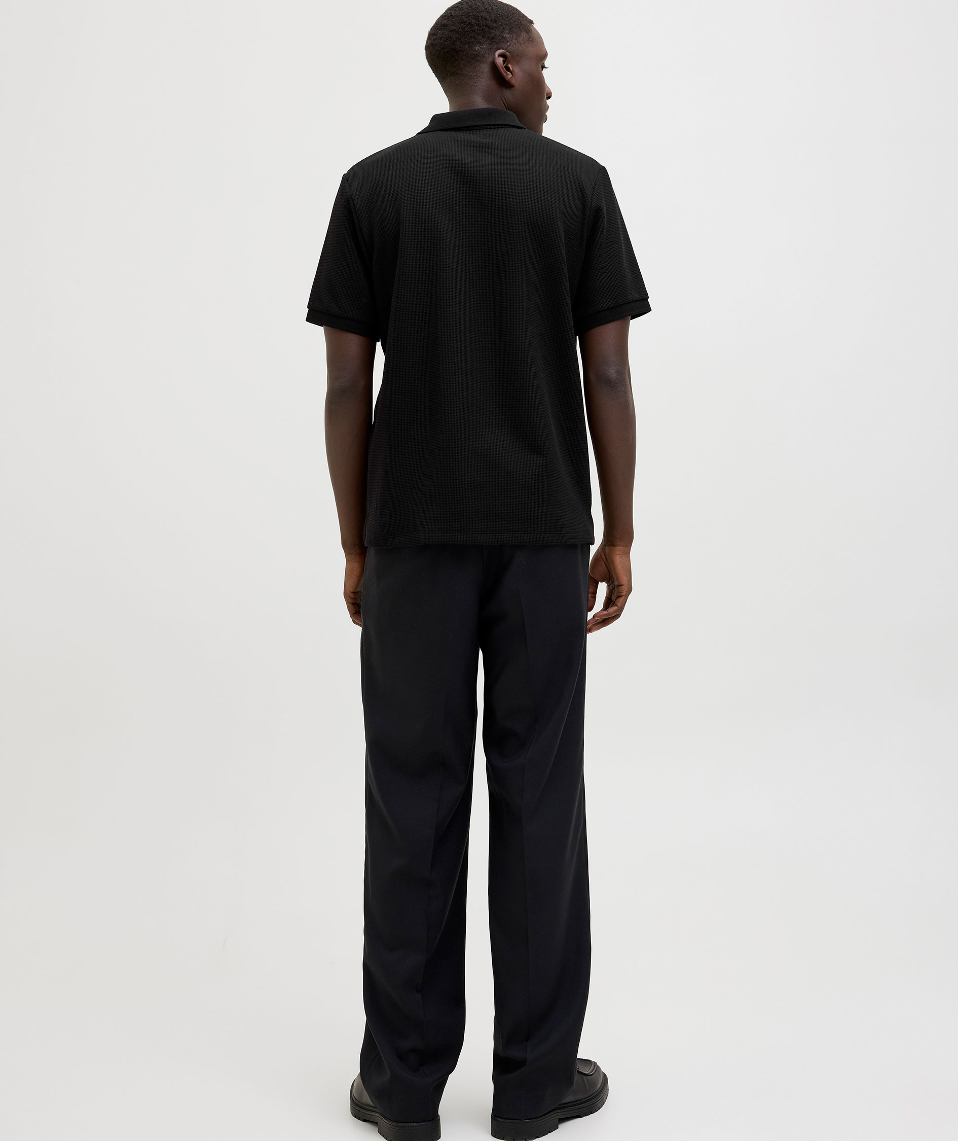 Jack & Jones JJEAUSTIN Polo shirt, Black, large image number 2