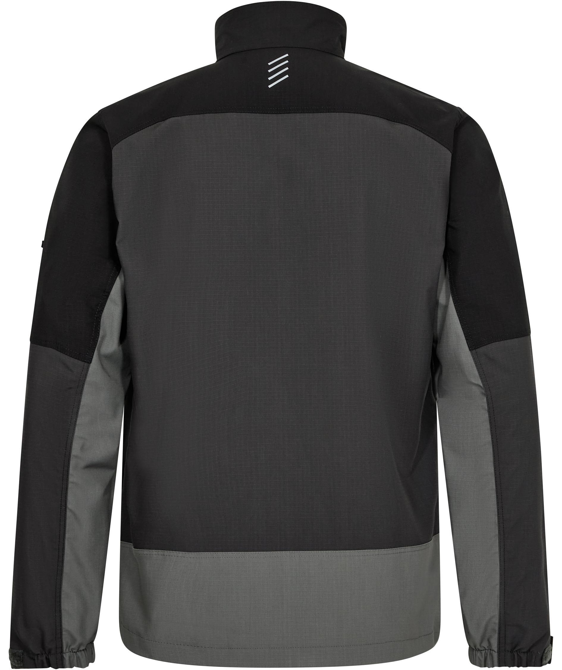 Engel Entire work jacket, Anthracite Grey/Black, large image number 3
