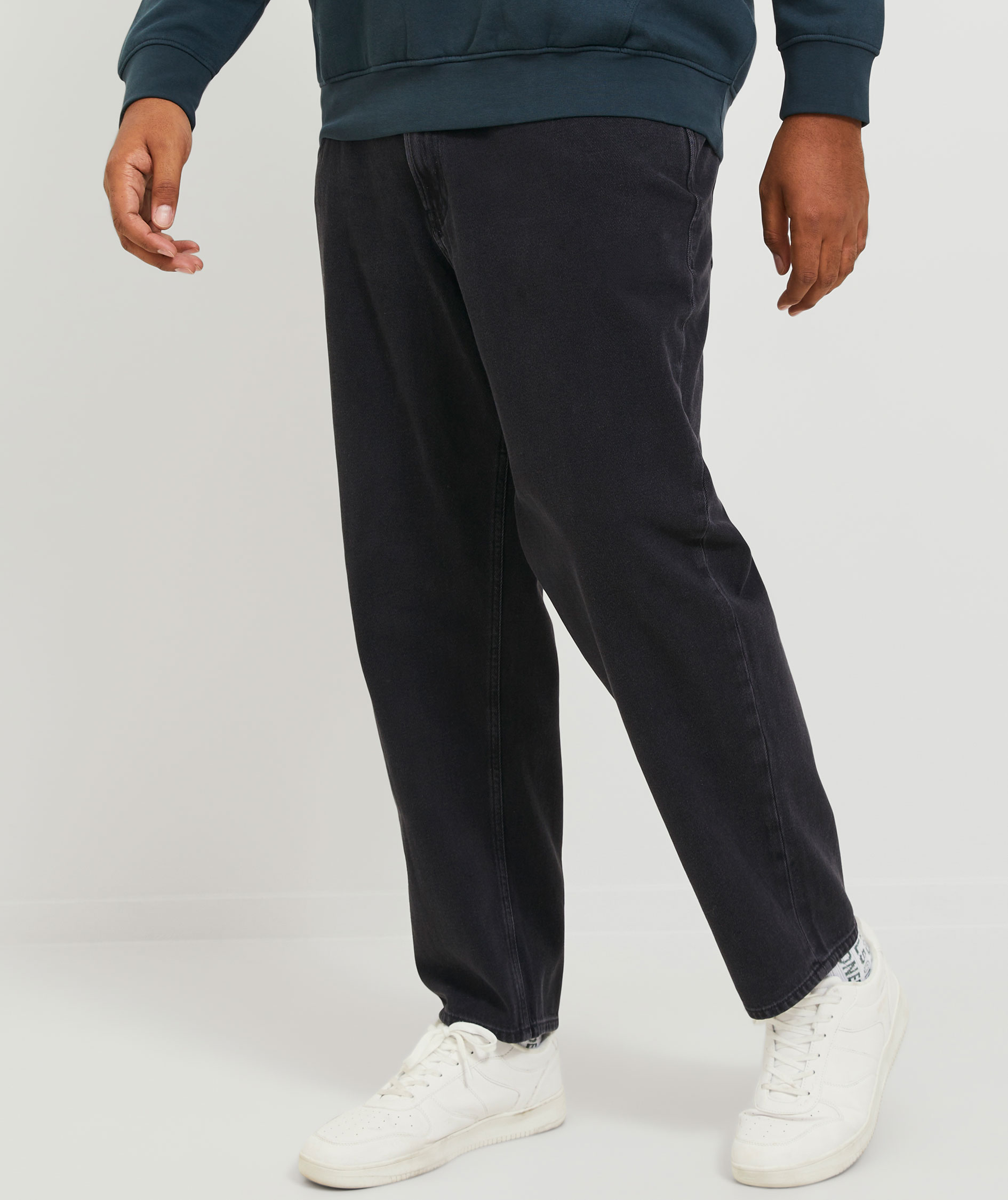 Jack & Jones Plus JJICHRIS JJORIGINAL AKM 912 Jeans, Black Denim, large image number 6